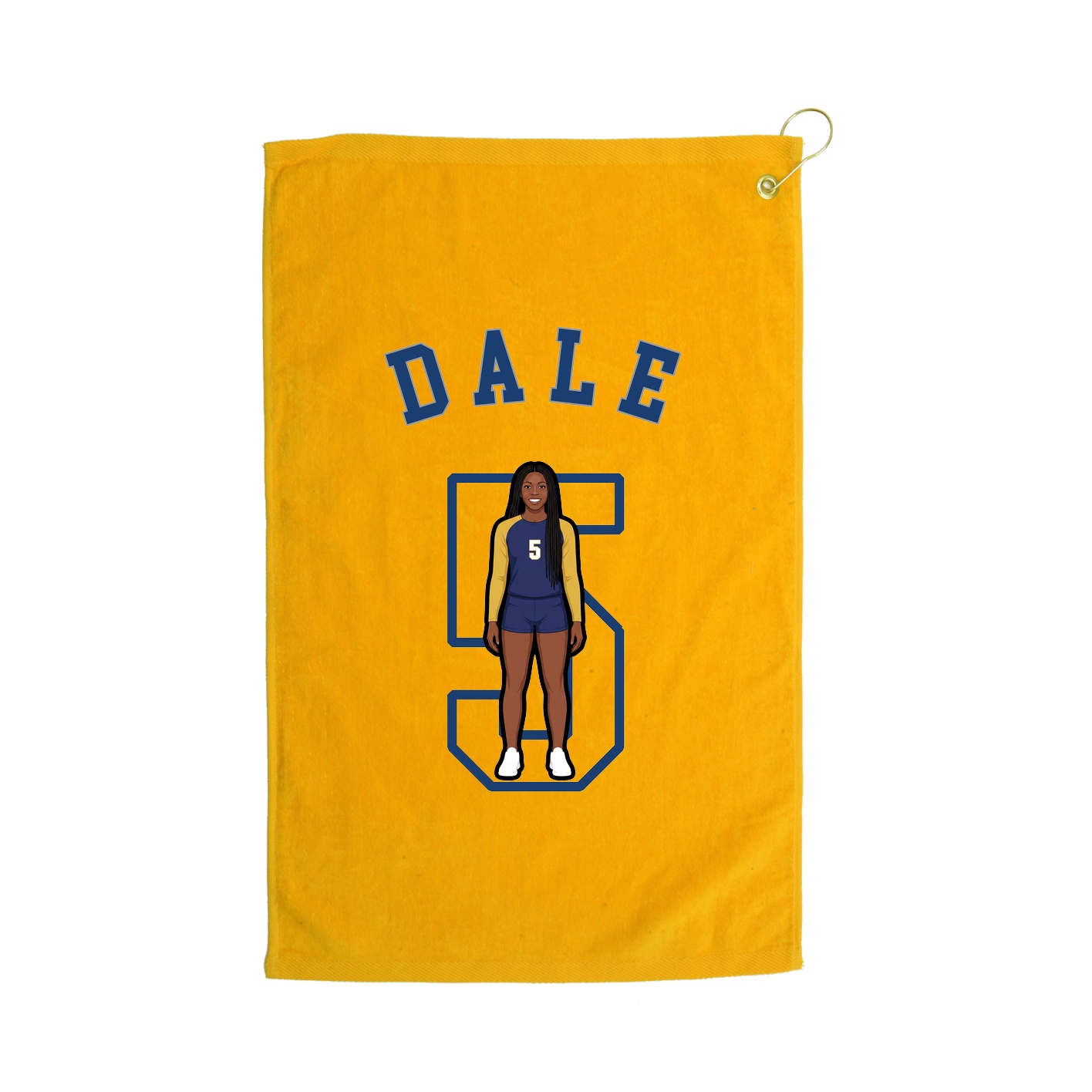 Golf Towel — Shirsey Arch in Gold