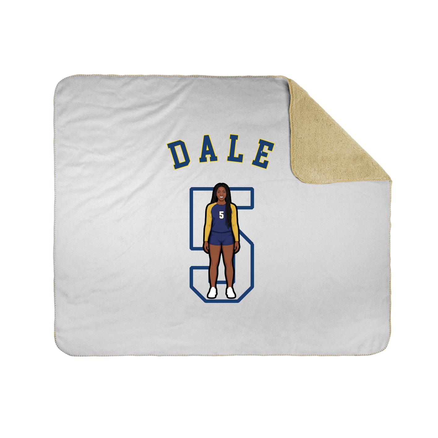 Throw Blanket — Shirsey Arch in White
