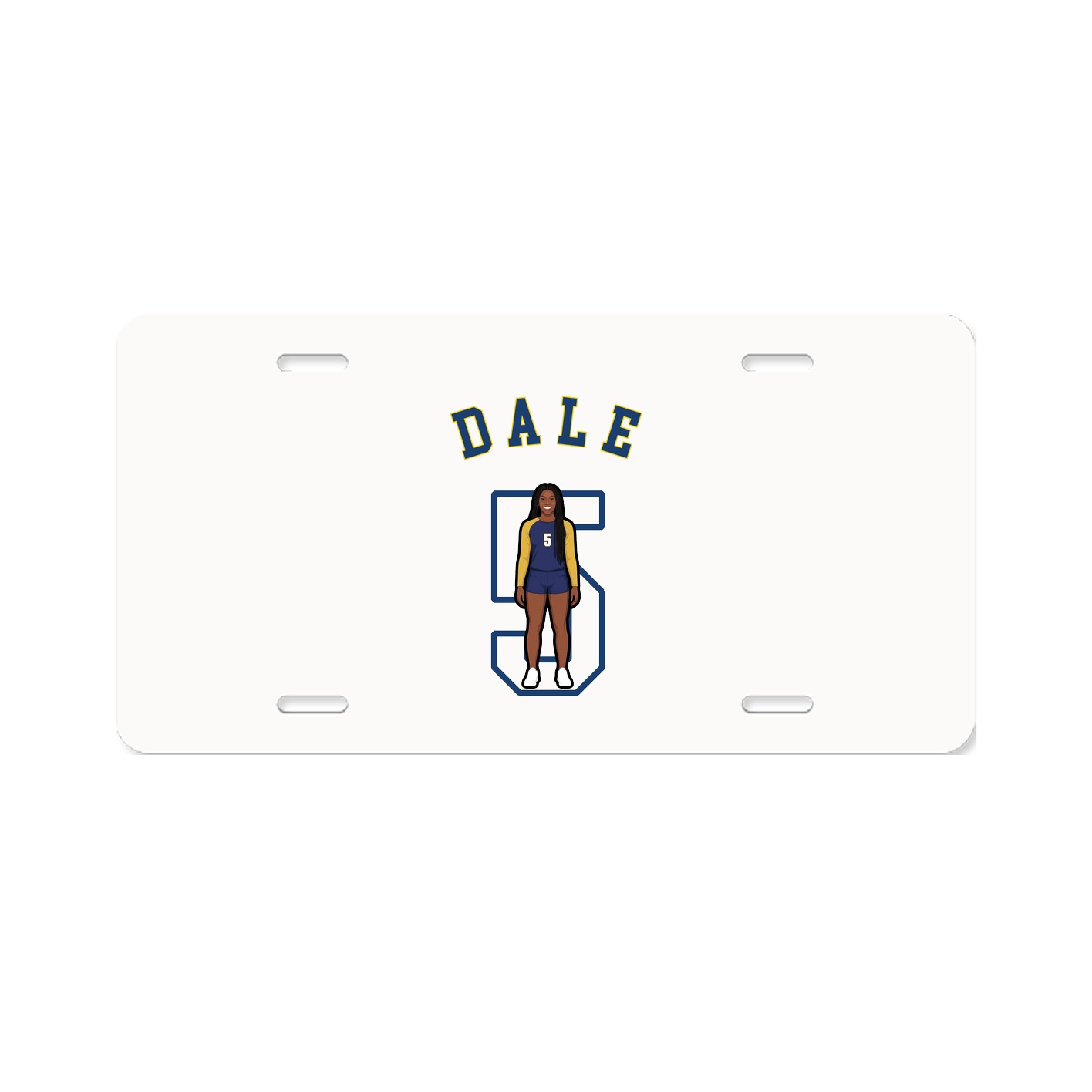 License Plate — Shirsey Arch in Classic