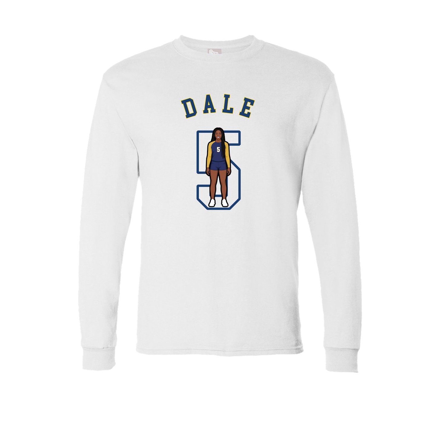 Long Sleeve Tee — Shirsey Arch in White