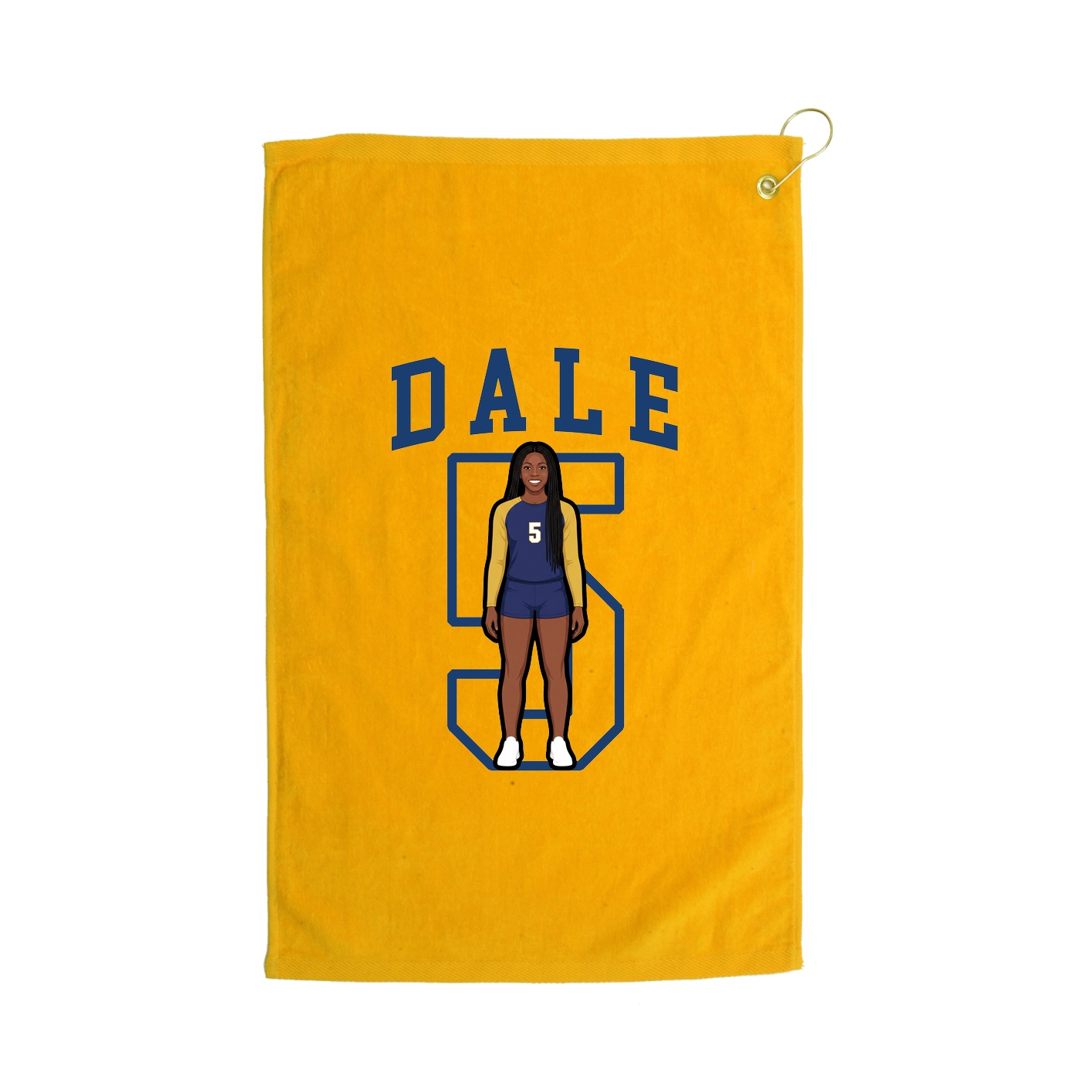 Golf Towel — Shirsey in Gold