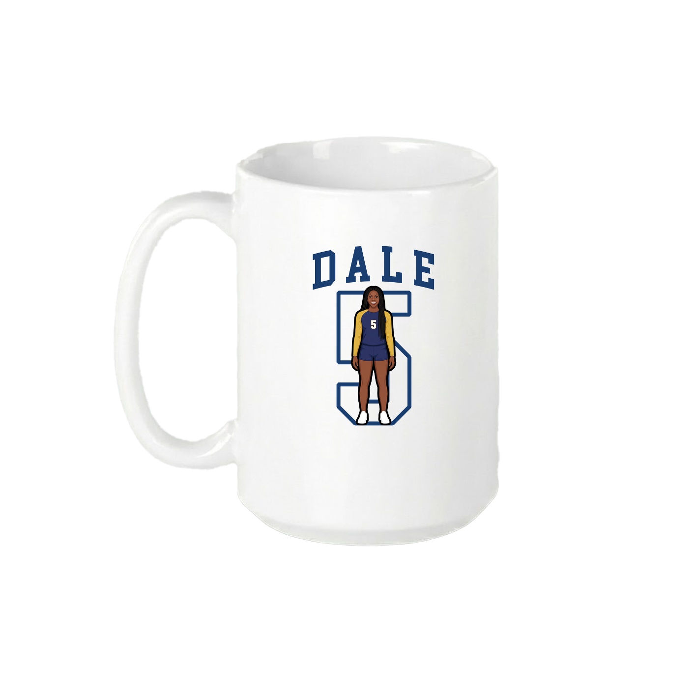 15oz Coffee Mug — Shirsey in White