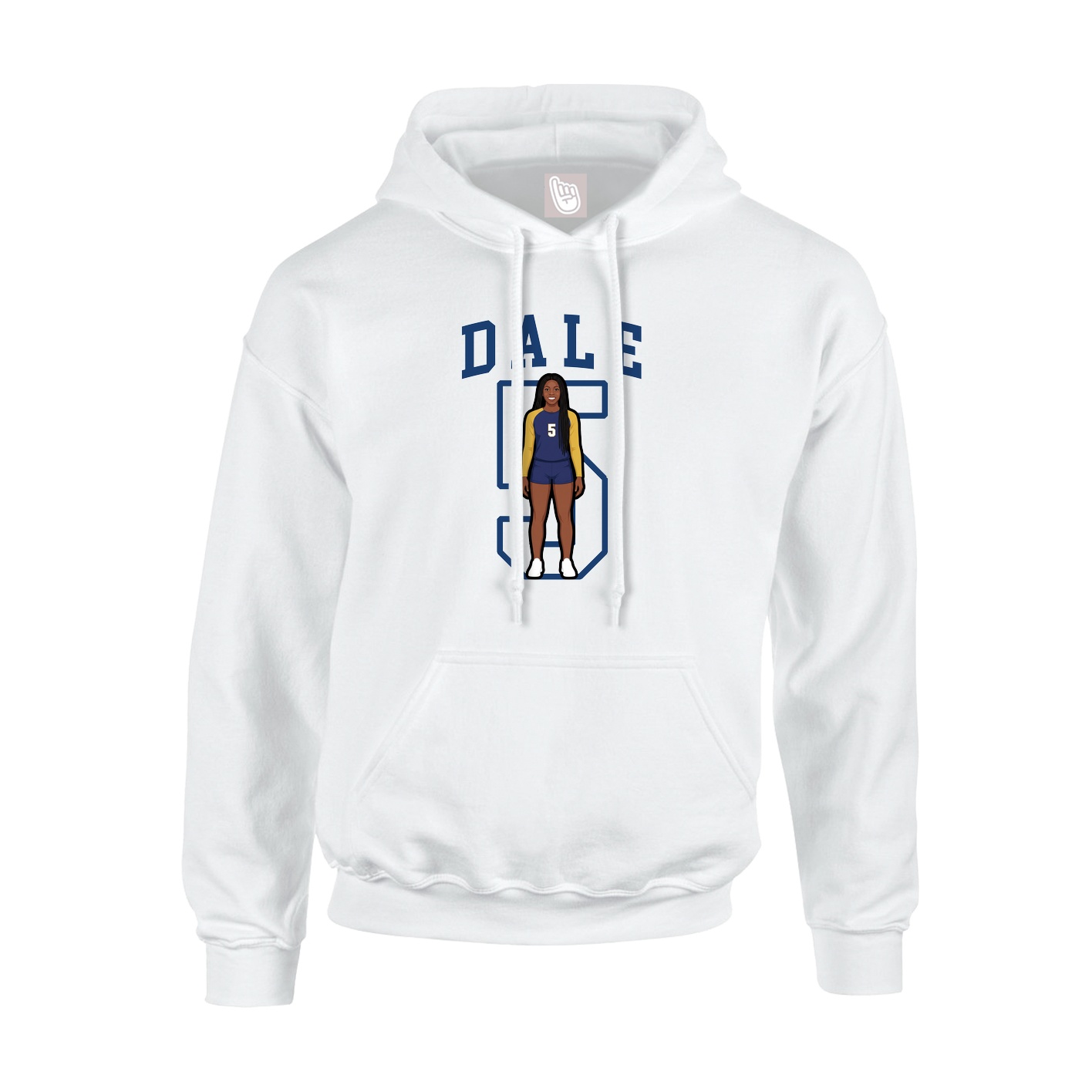 Youth Hoodie — Shirsey in White
