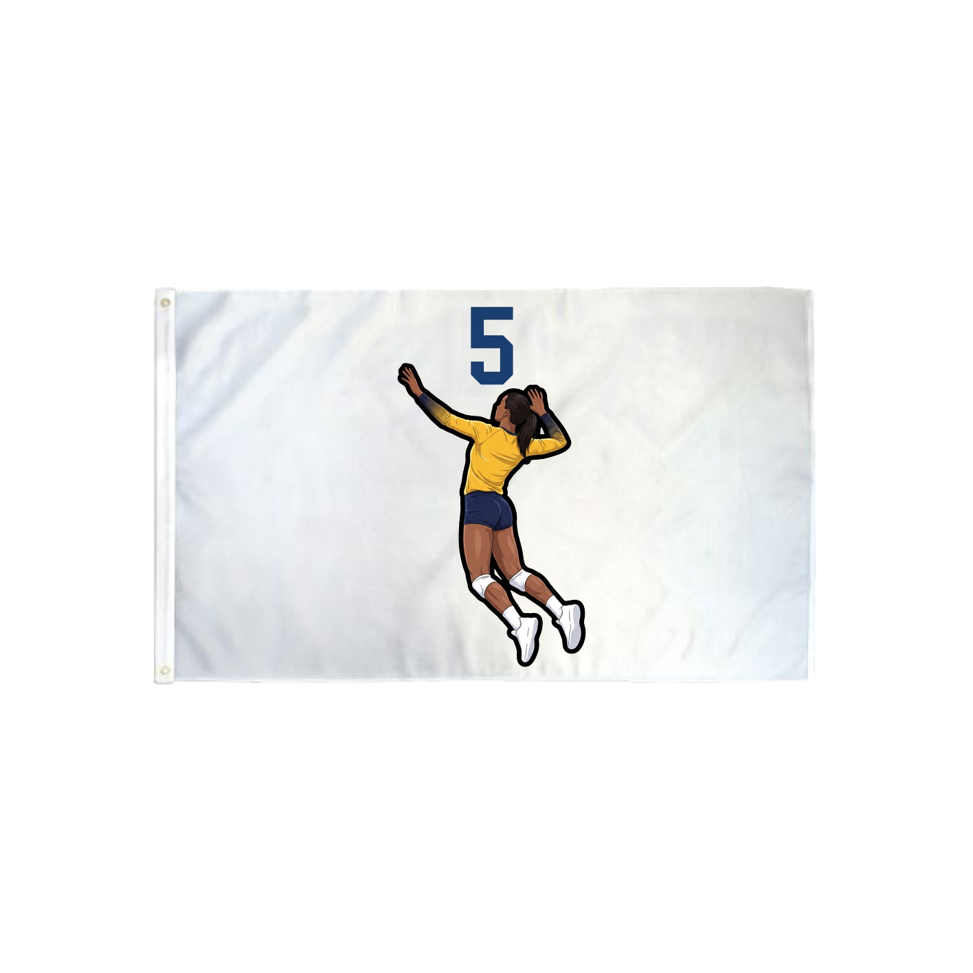 3x5 Flag — Number Top in Classic