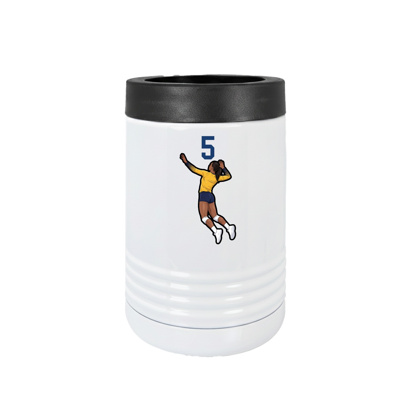 Beverage Holder — Number Top in White