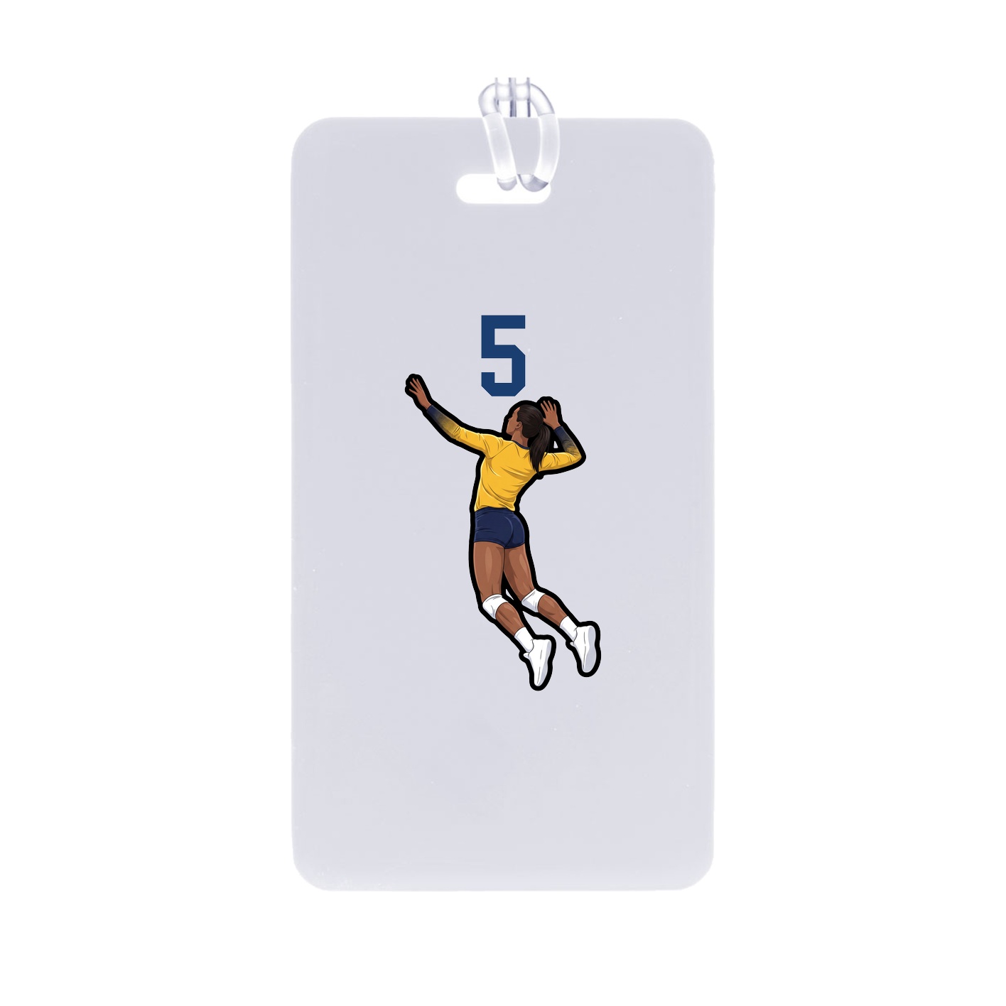 Bag Tag — Number Top in Classic