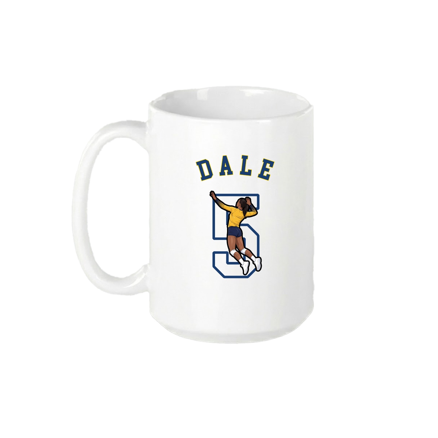 15oz Coffee Mug — Shirsey Arch in White