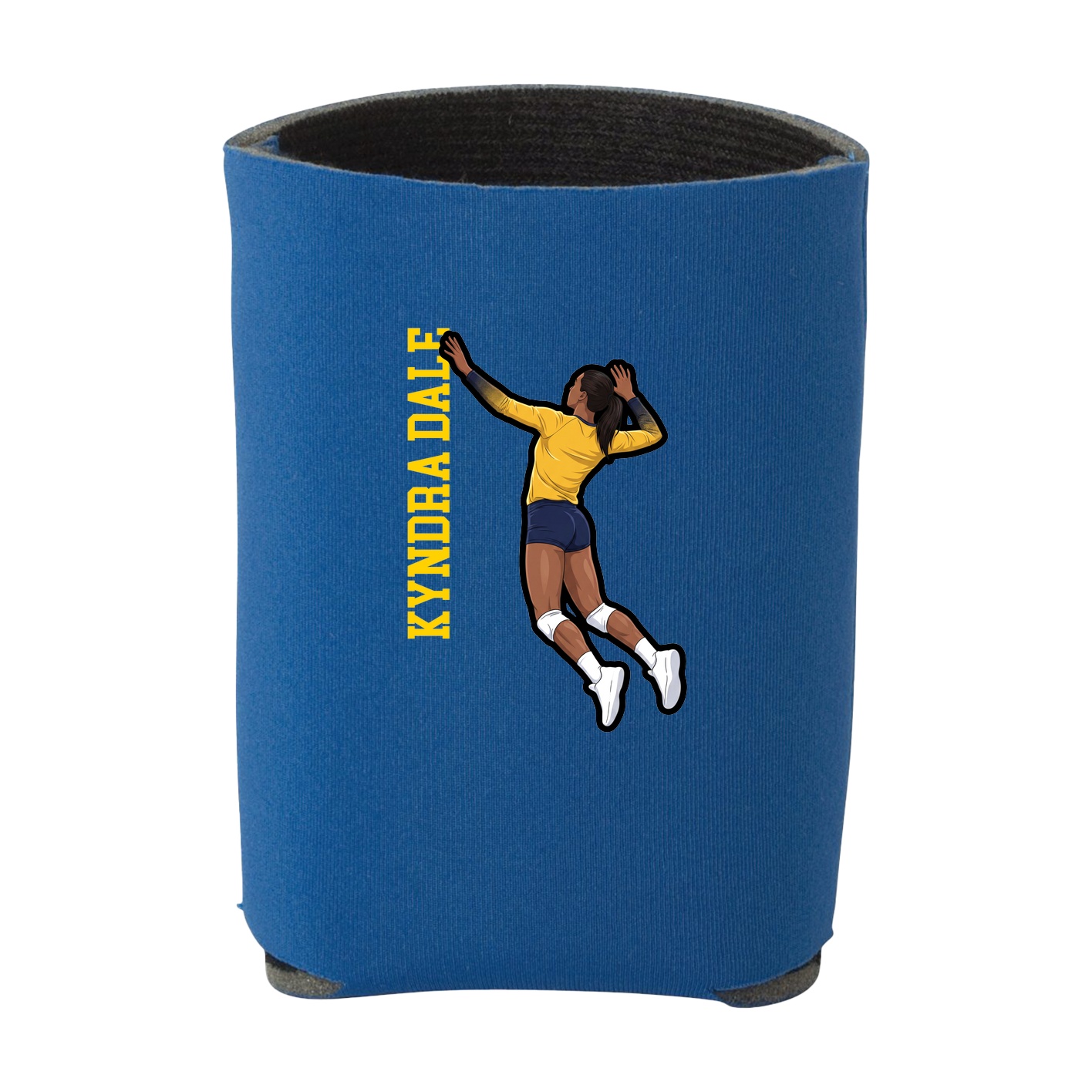 Can Holder — Name Vertical in Royal