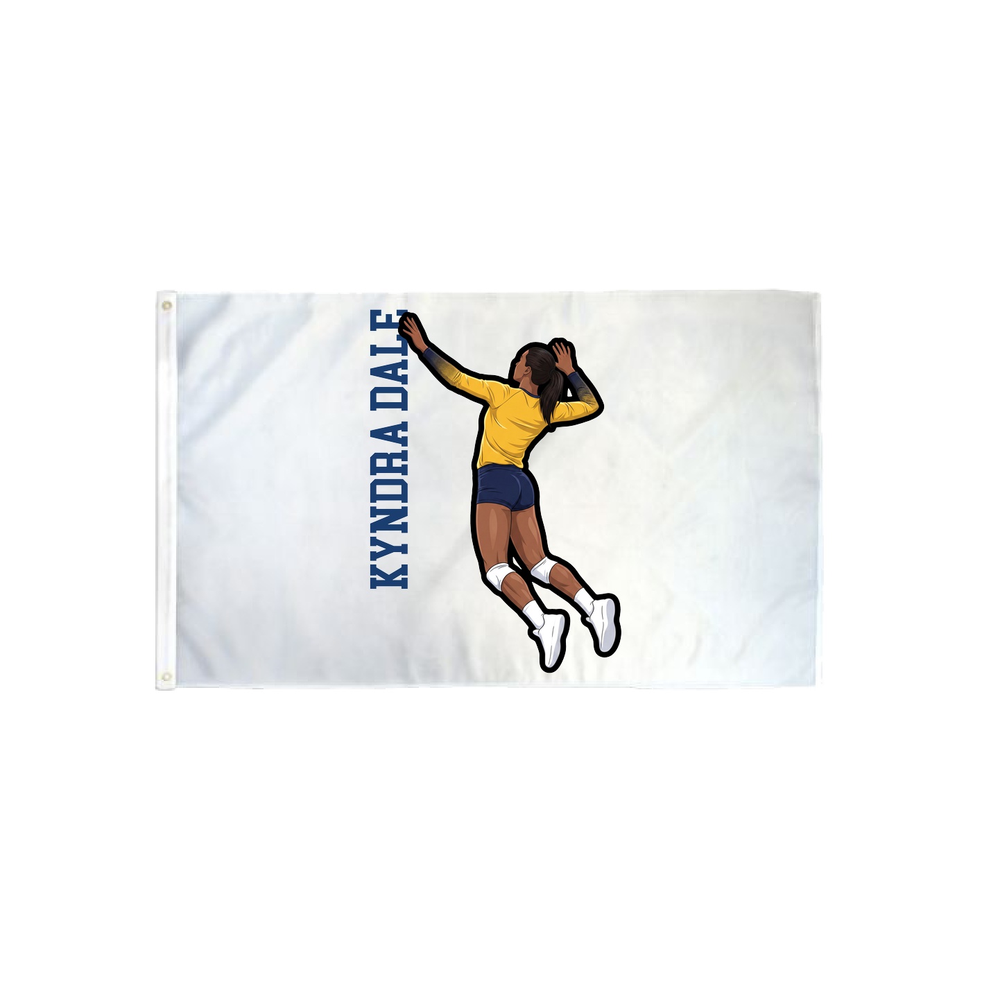 3x5 Flag — Name Vertical in Classic