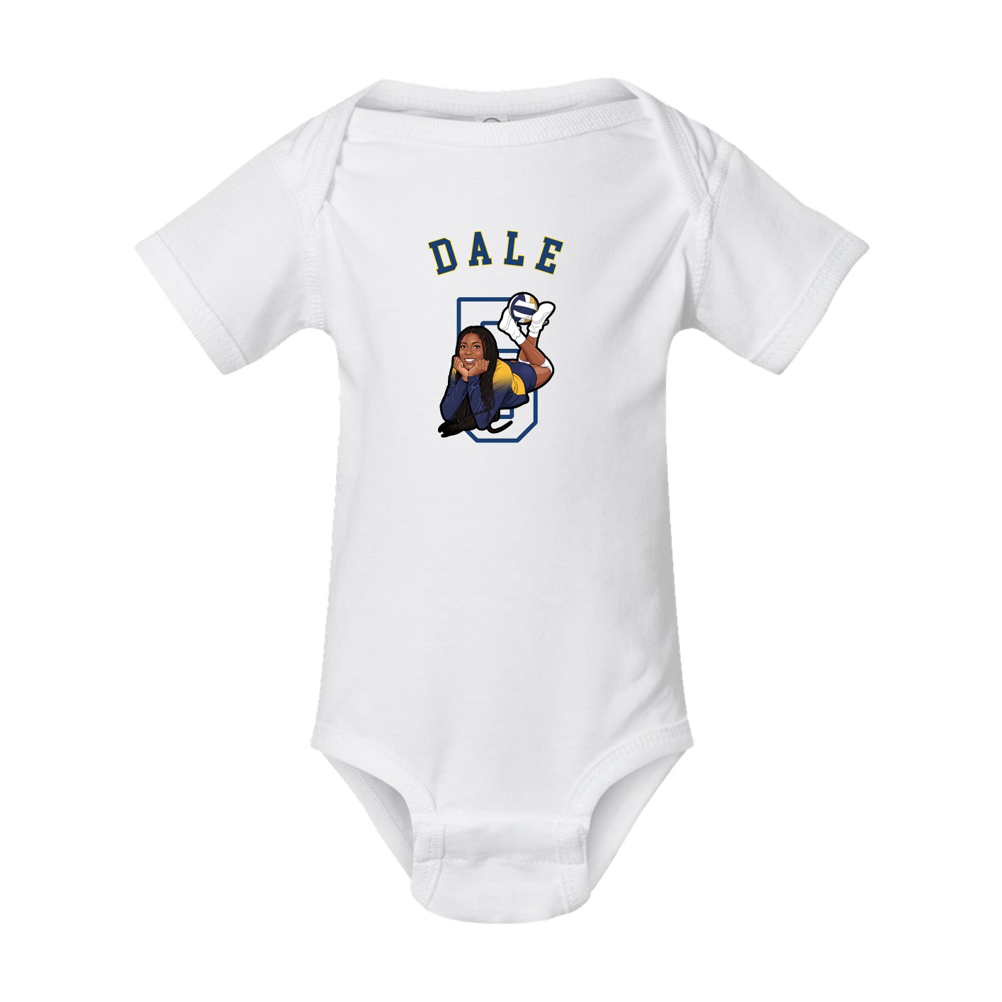 Baby Onesie — Shirsey Arch in White