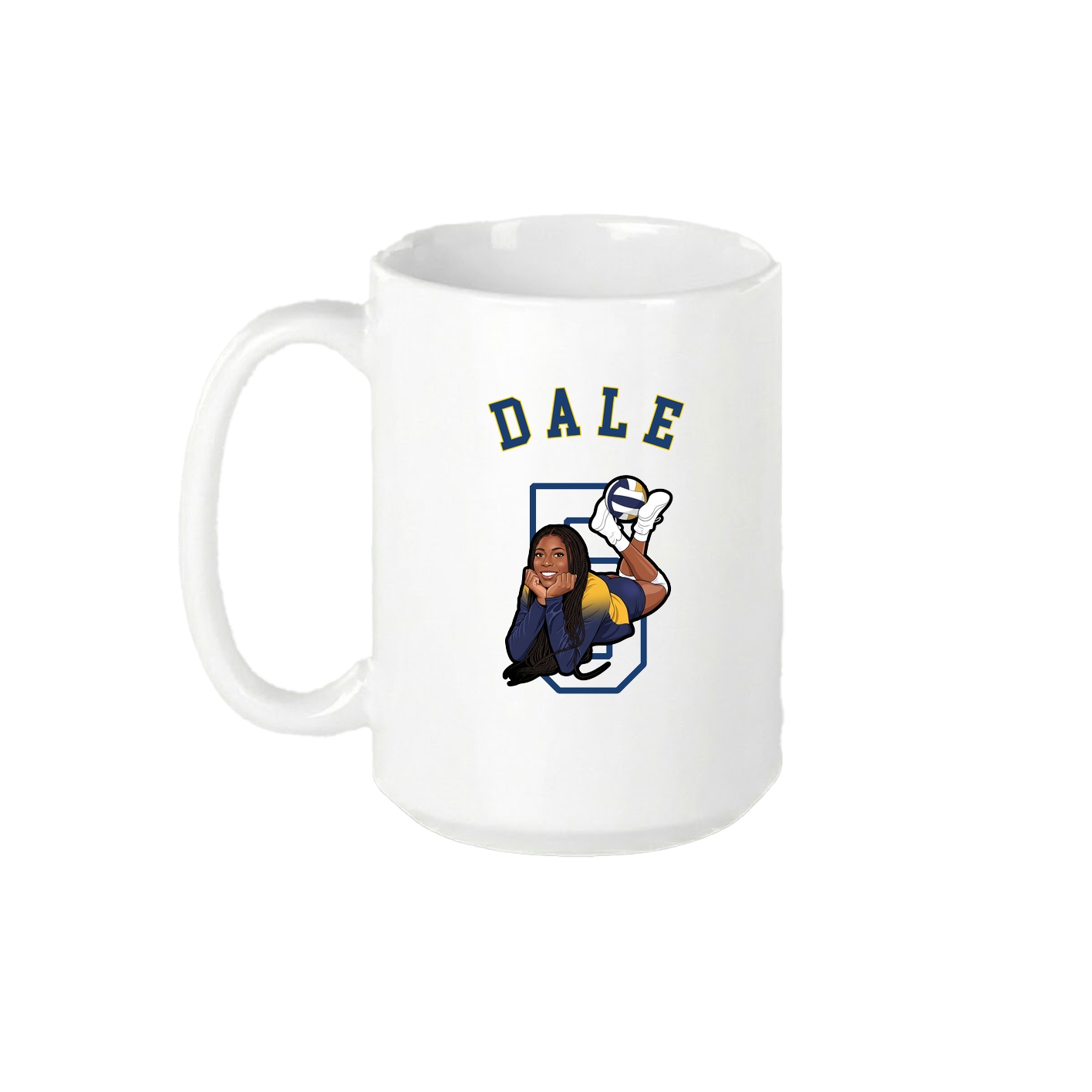 15oz Coffee Mug — Shirsey Arch in White