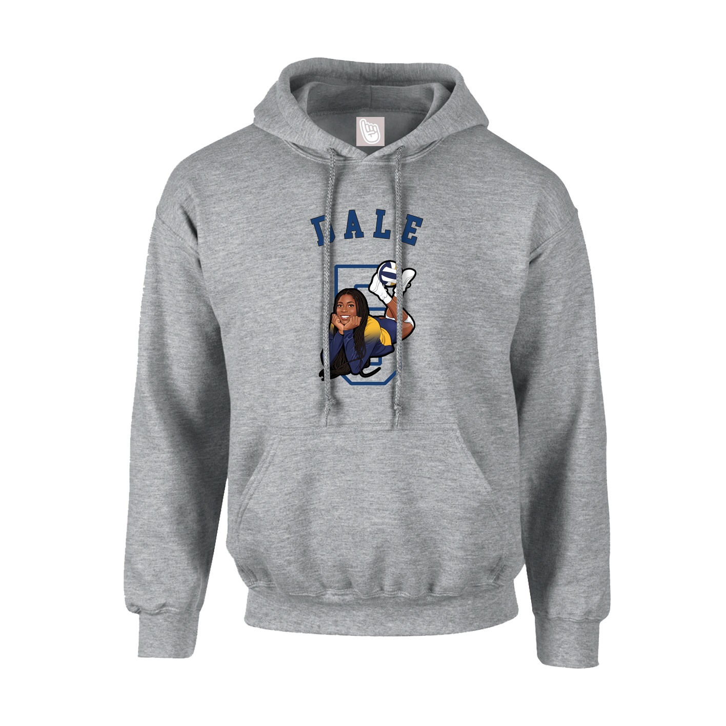 Youth Hoodie — Shirsey Arch in Grey