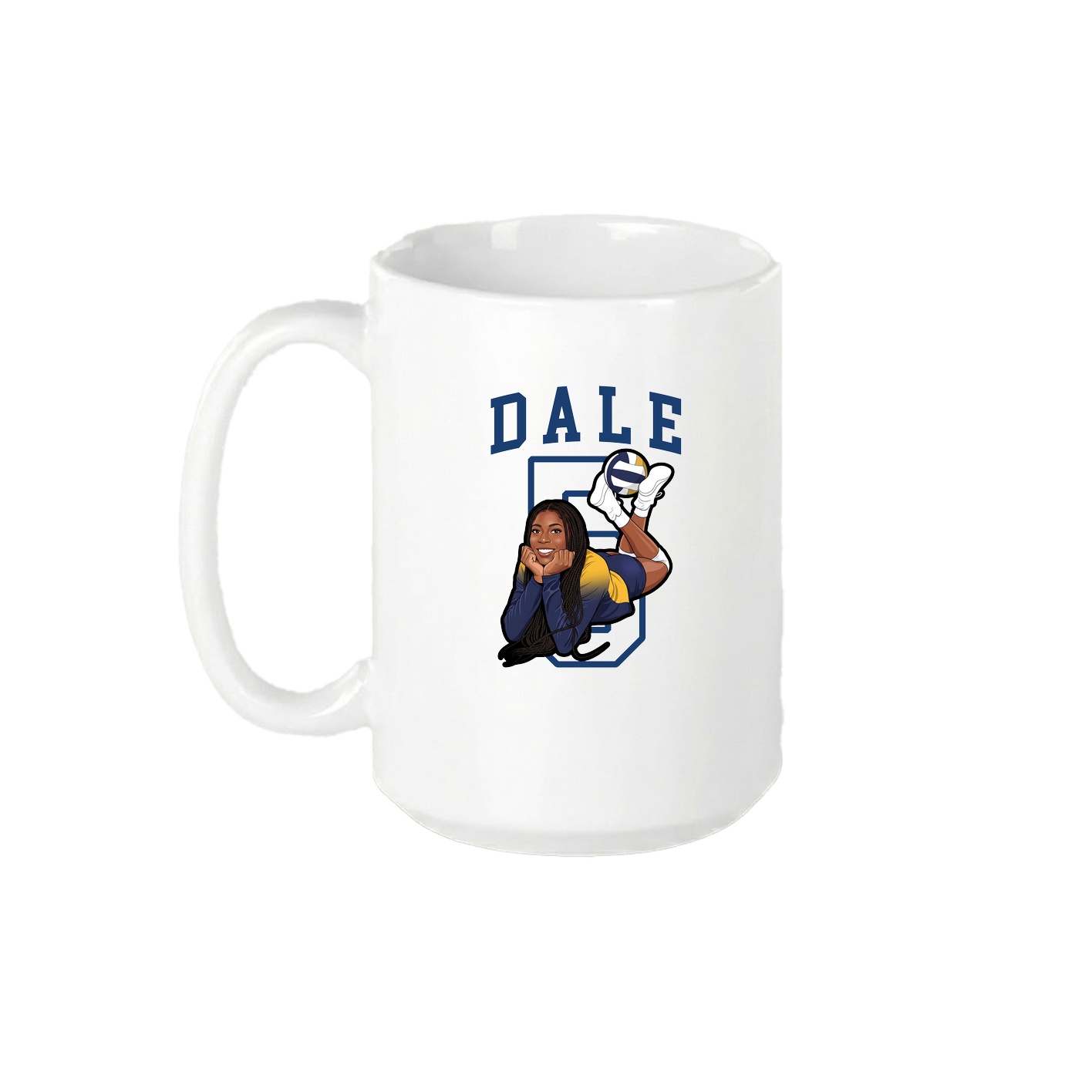 15oz Coffee Mug — Shirsey in White