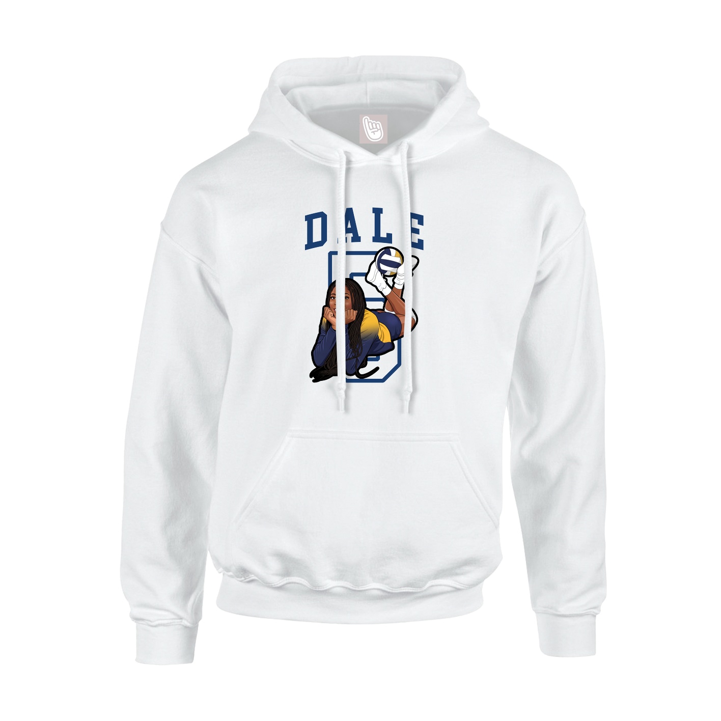 Youth Hoodie — Shirsey in White