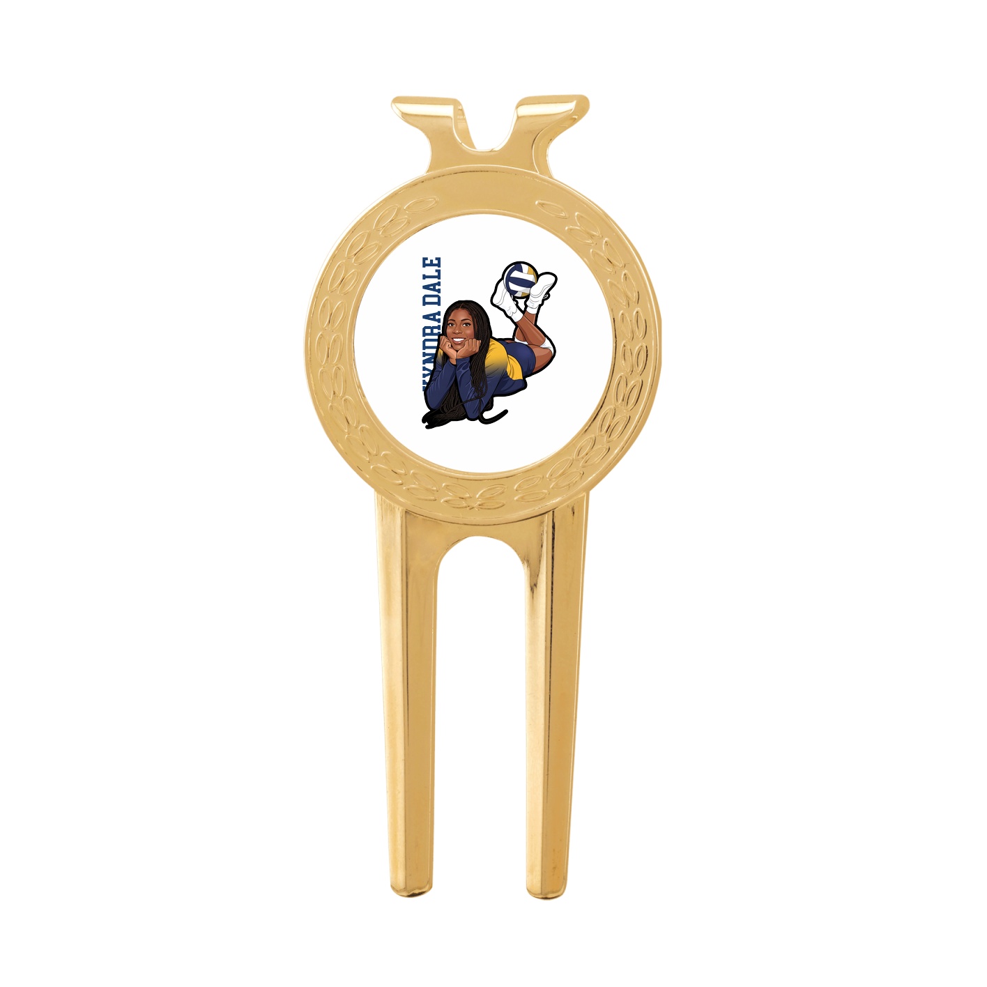 Divot Tool with Ball Marker — Name Vertical in Classic