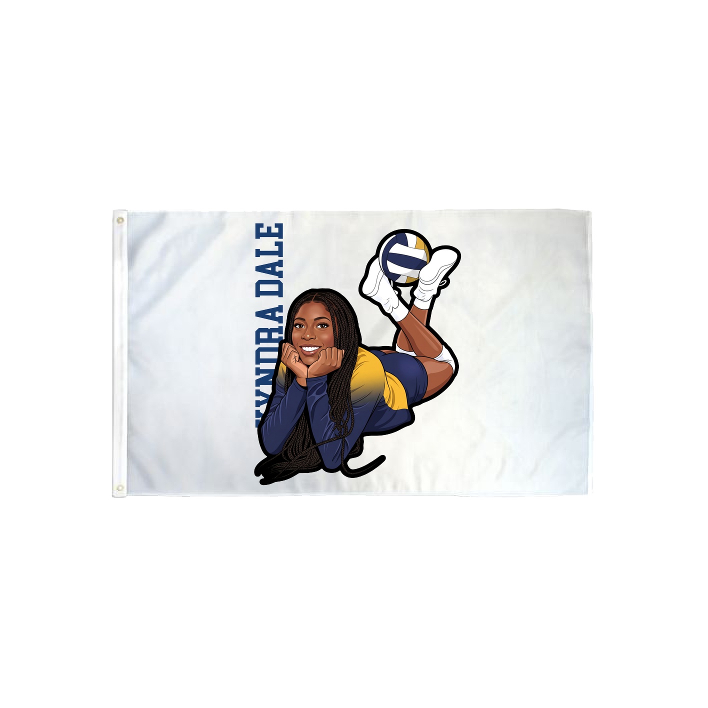 3x5 Flag — Name Vertical in Classic