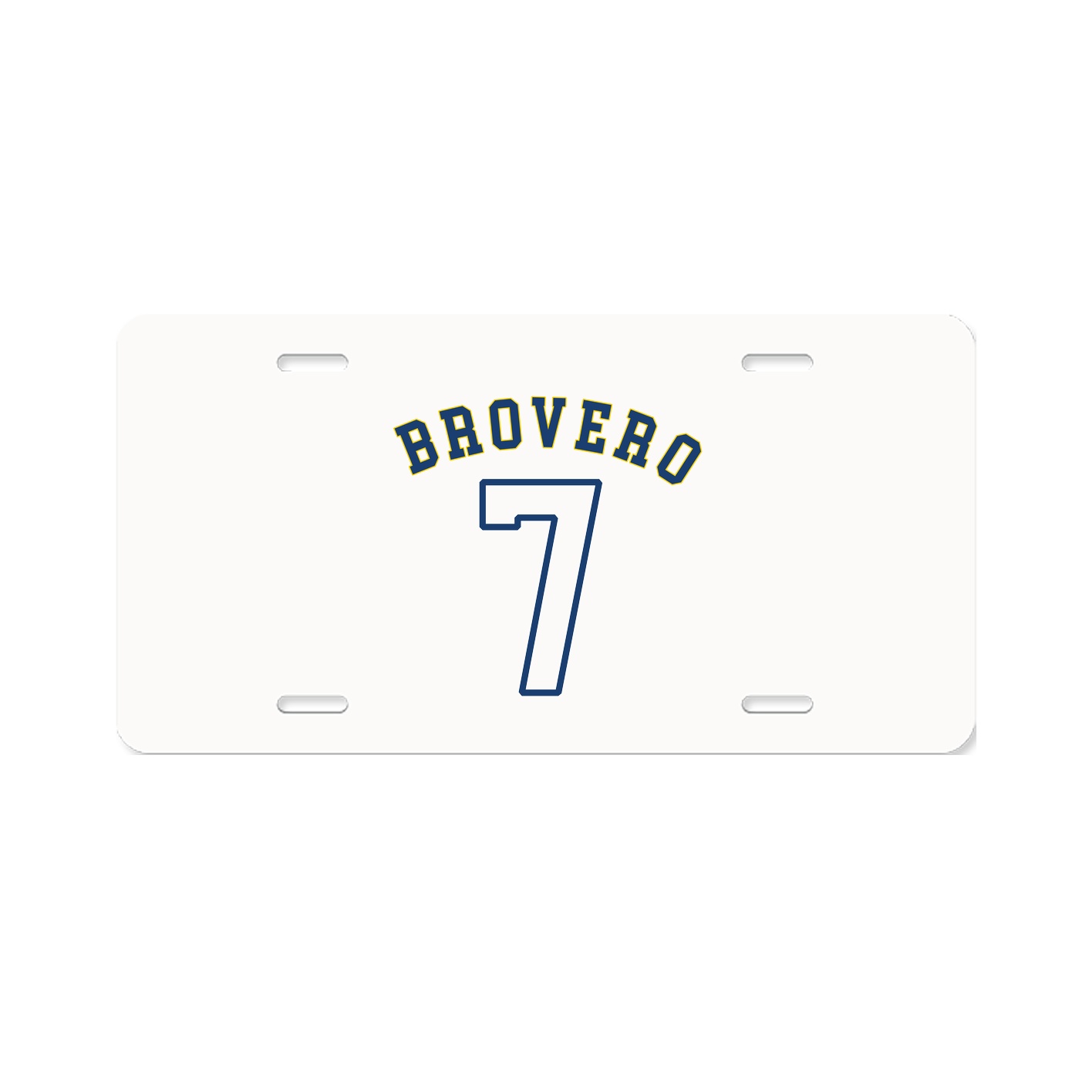 License Plate — Shirsey Arch in Classic