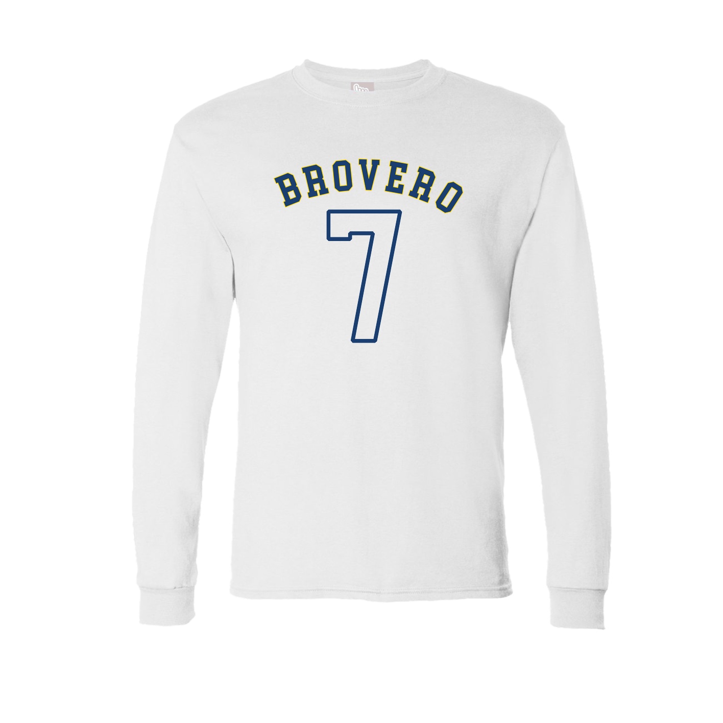 Long Sleeve Tee — Shirsey Arch in White