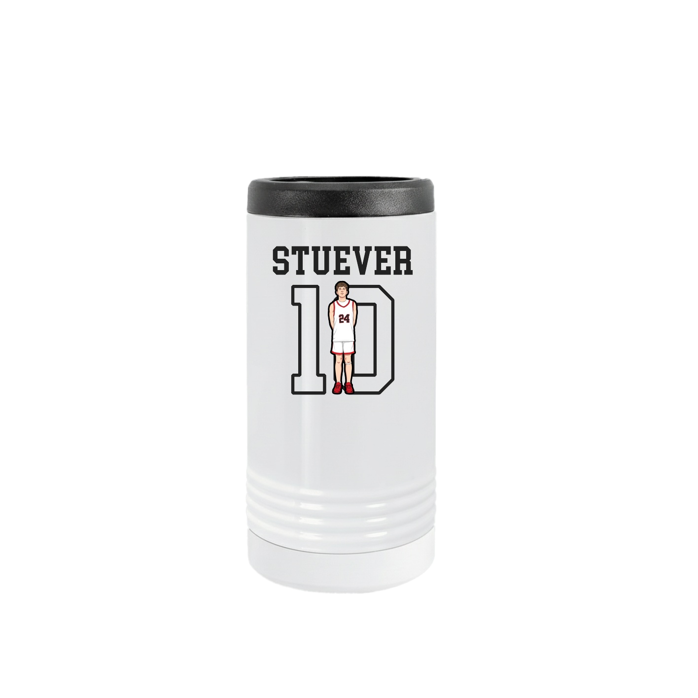 Slim Beverage Holder — Shirsey in White