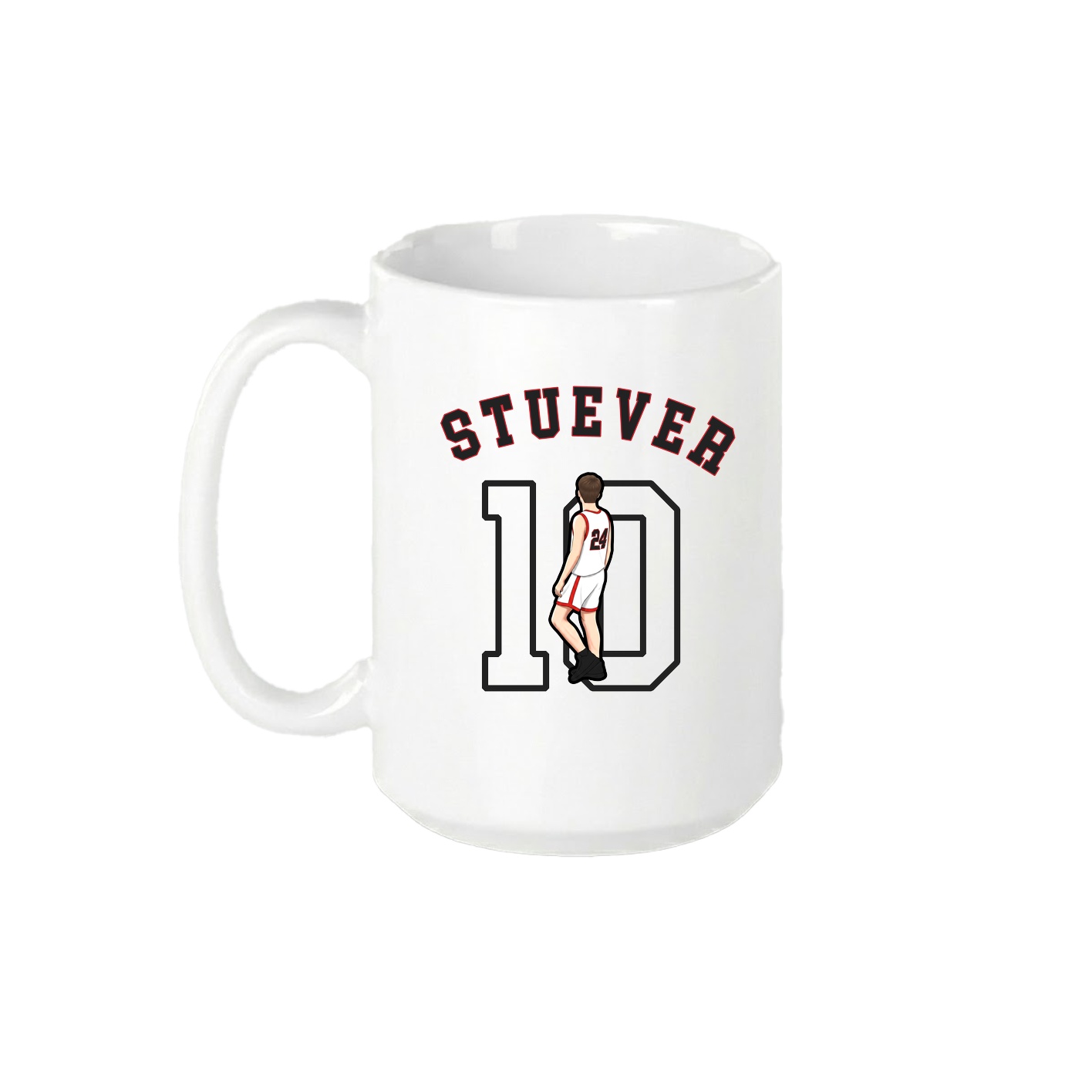 15oz Coffee Mug — Shirsey Arch in White
