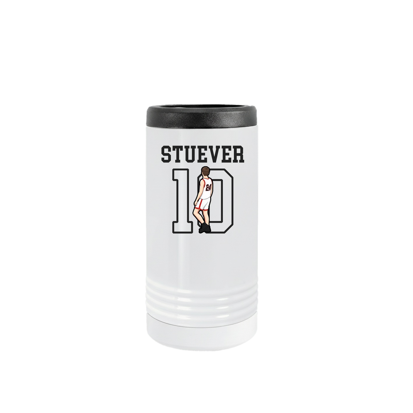 Slim Beverage Holder — Shirsey in White