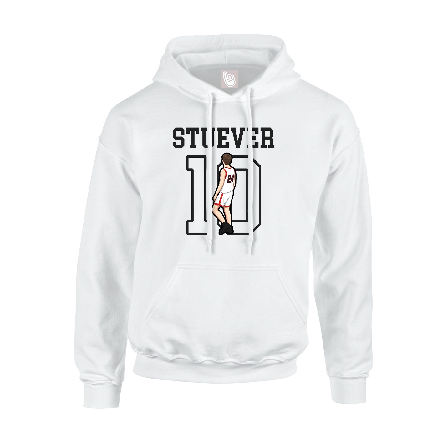 Youth Hoodie — Shirsey in White