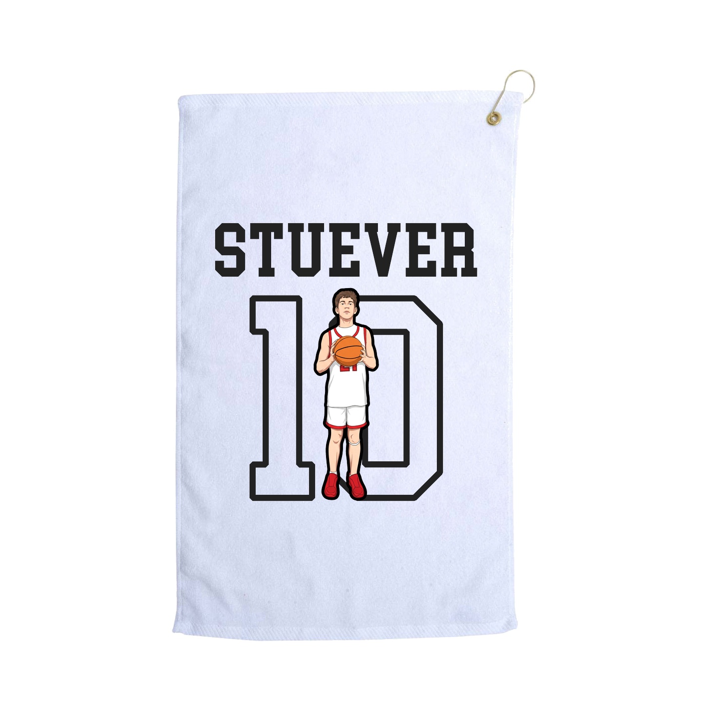 Golf Towel — Shirsey in White
