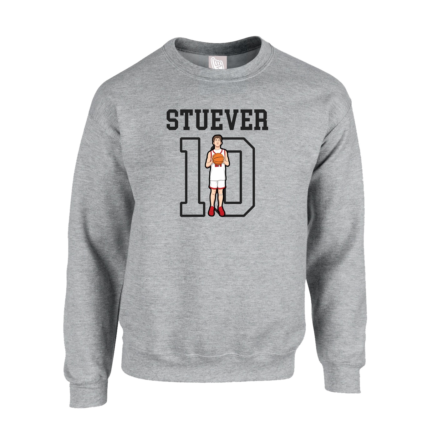 Fleece Crew — Shirsey in Grey