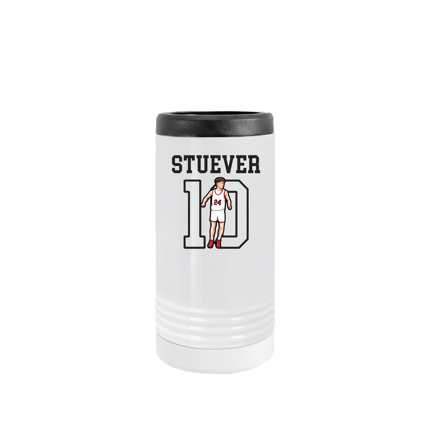 Slim Beverage Holder — Shirsey in White