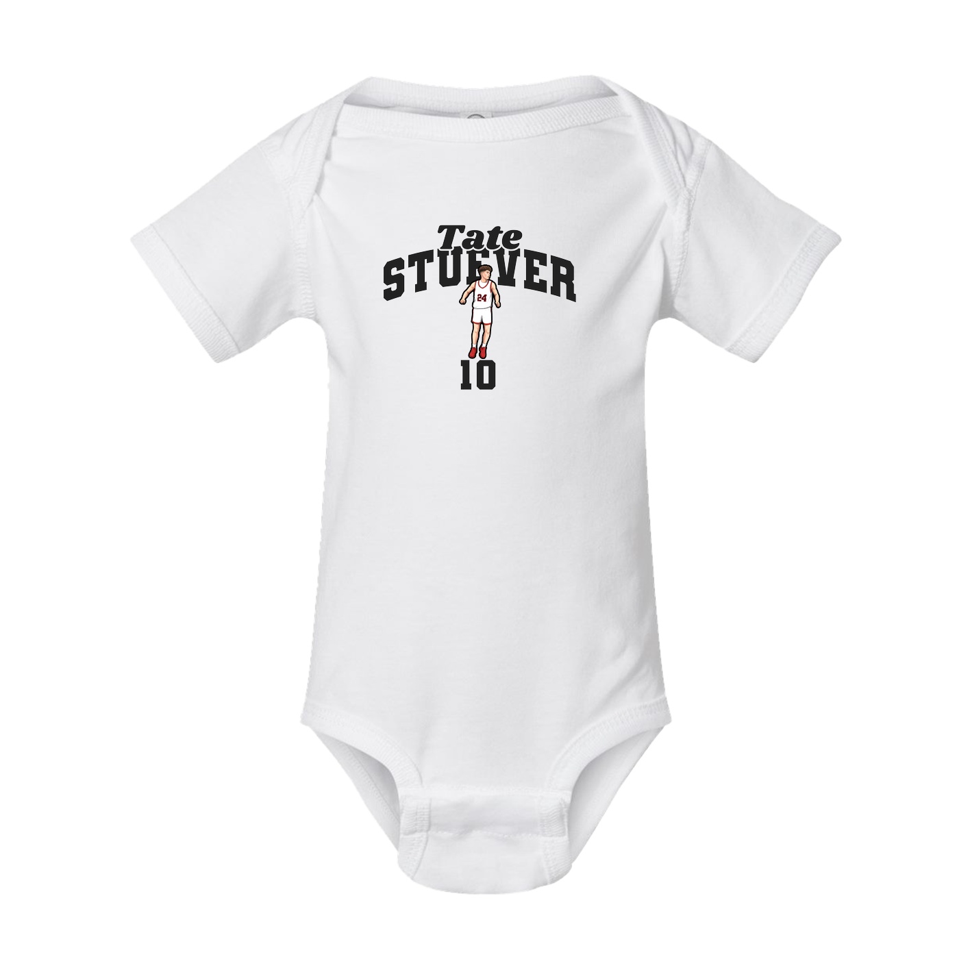 Baby Onesie — Signature Arch in White