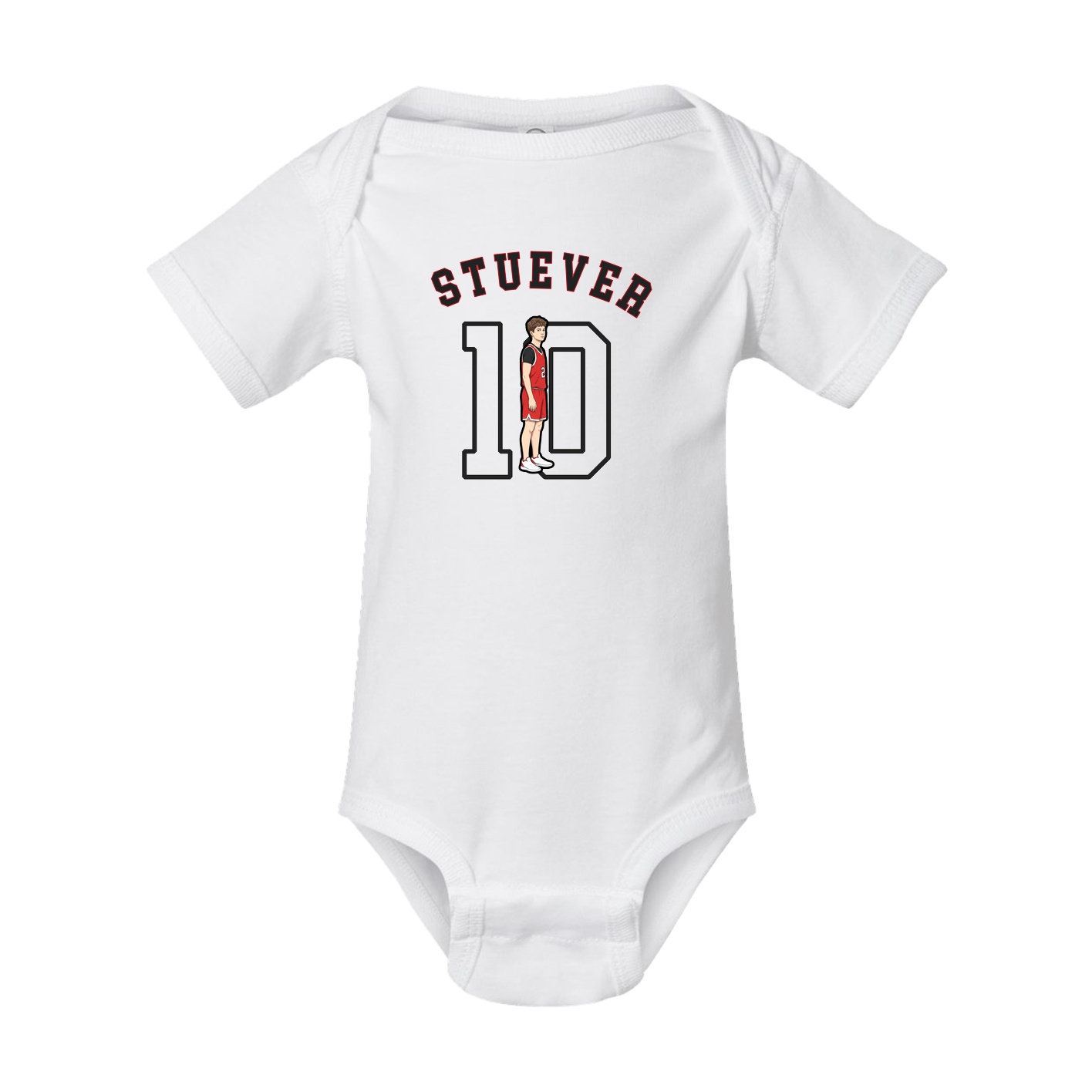 Baby Onesie — Shirsey Arch in White