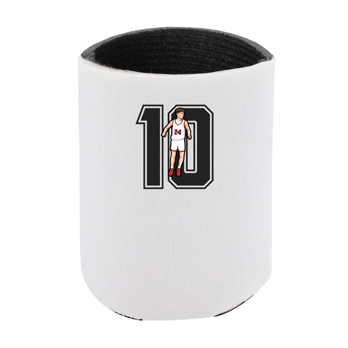 Can Holder — Number in White