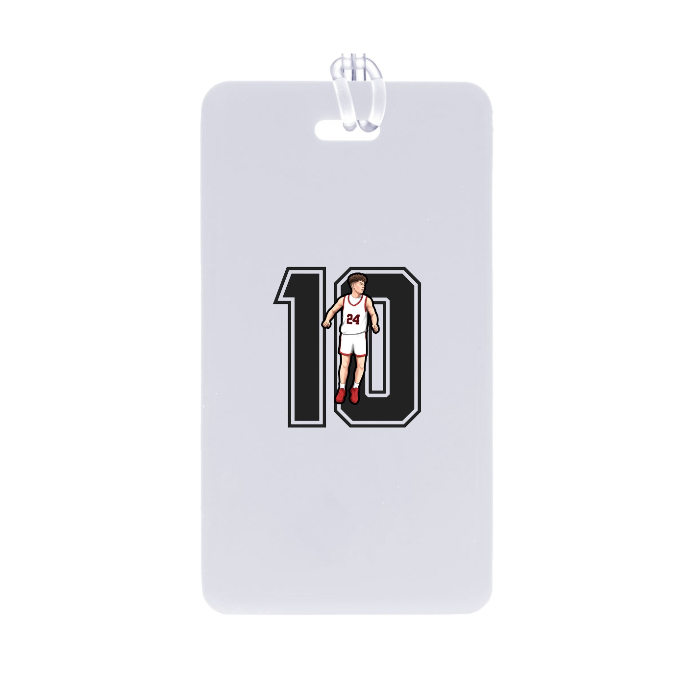 Bag Tag — Number in Classic