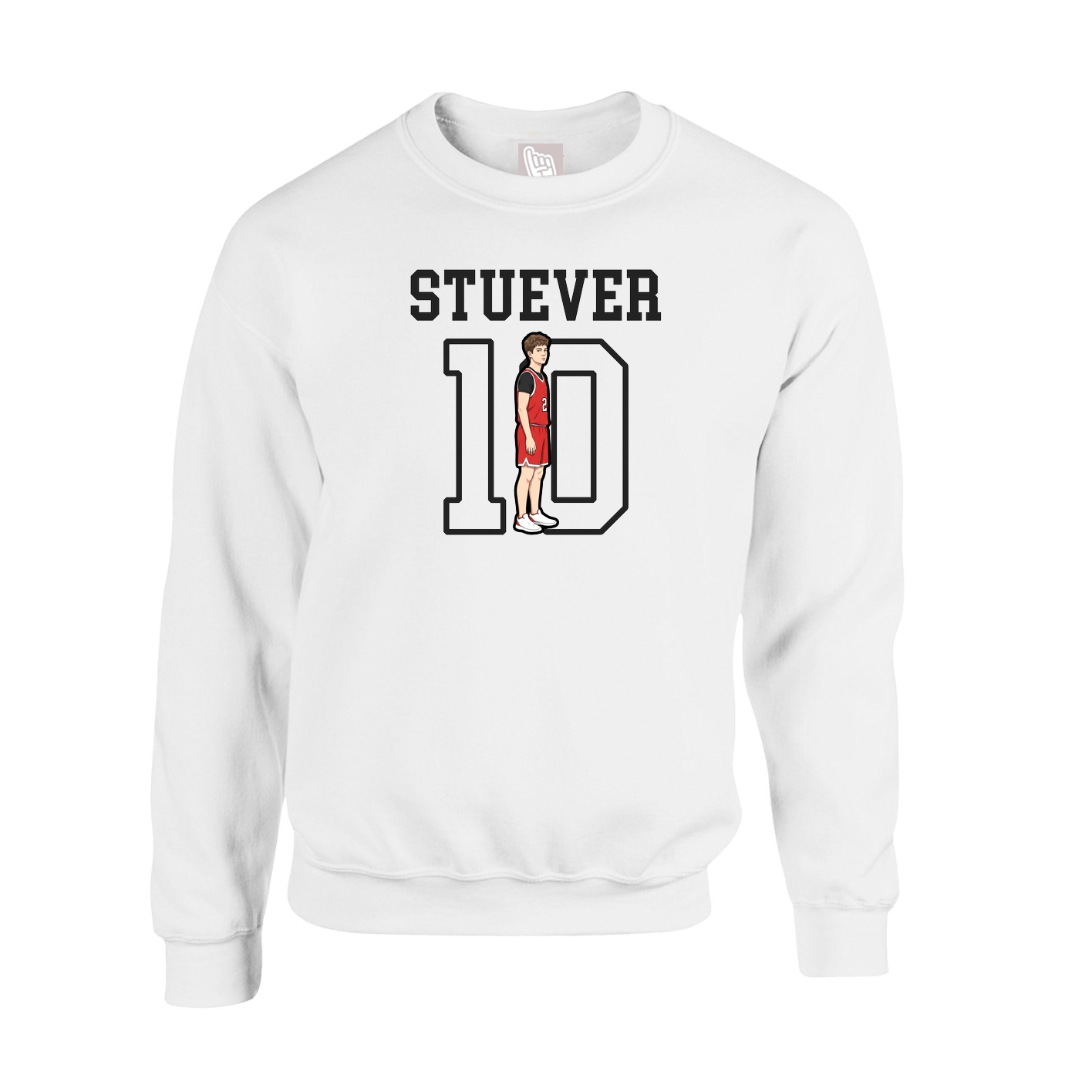 Fleece Crew — Shirsey in White