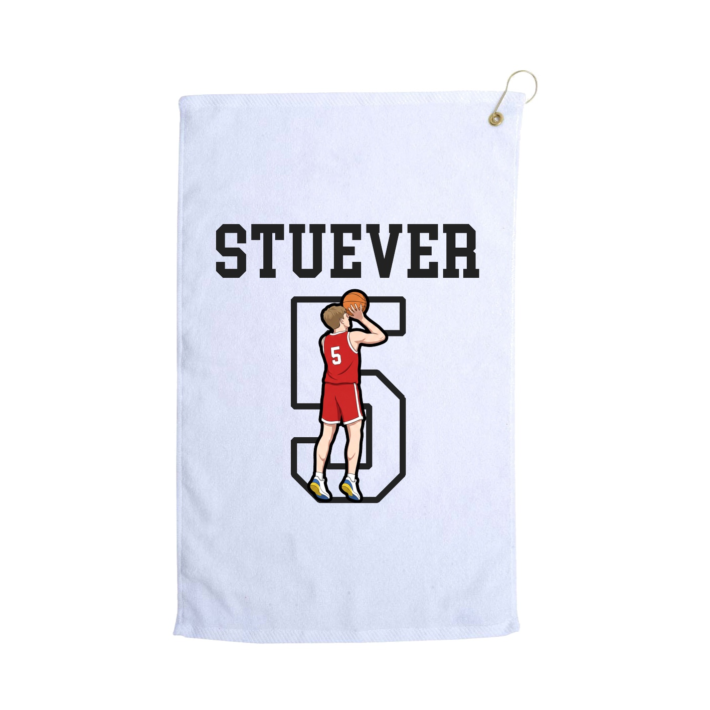 Golf Towel — Shirsey in White