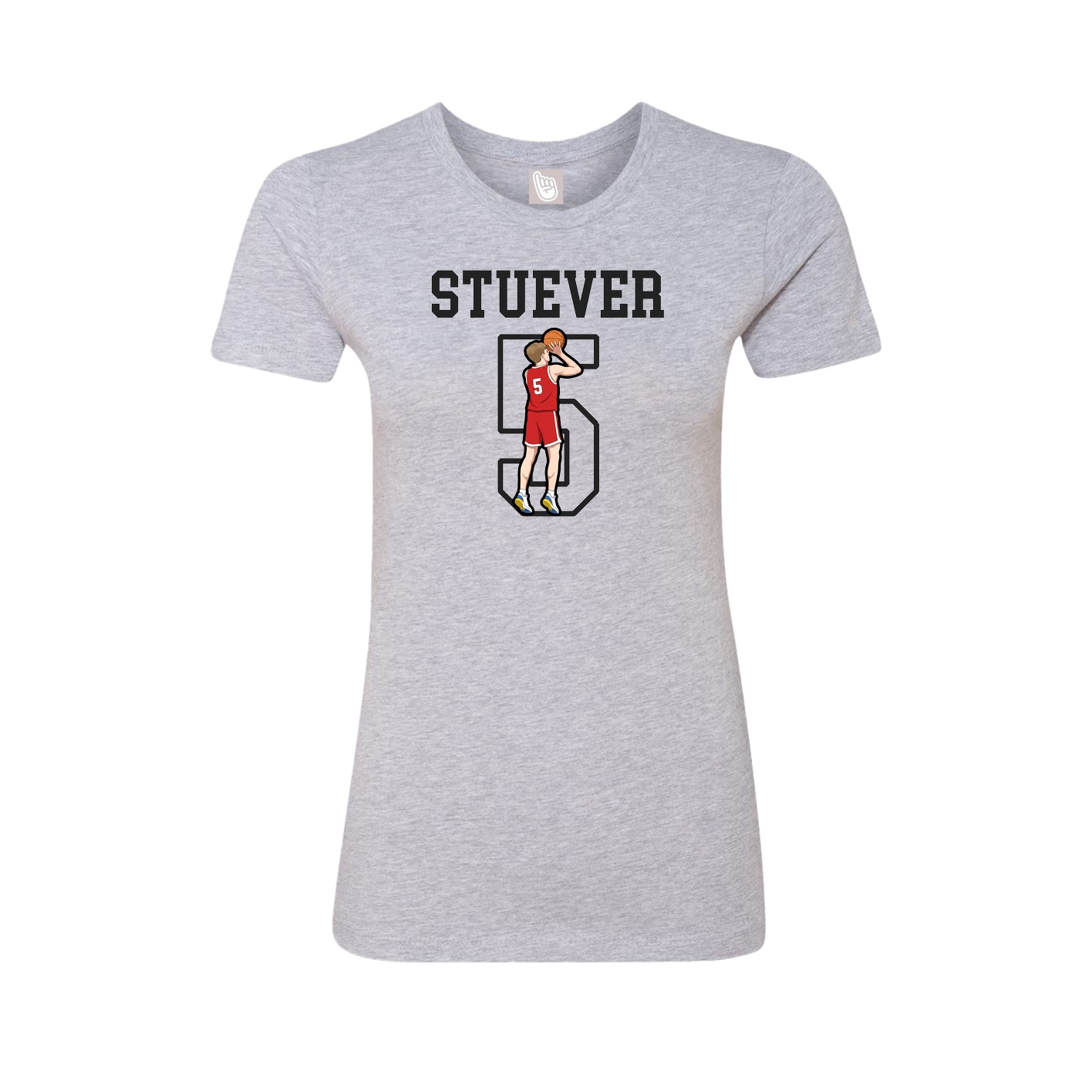 Womens Tee — Shirsey in Grey