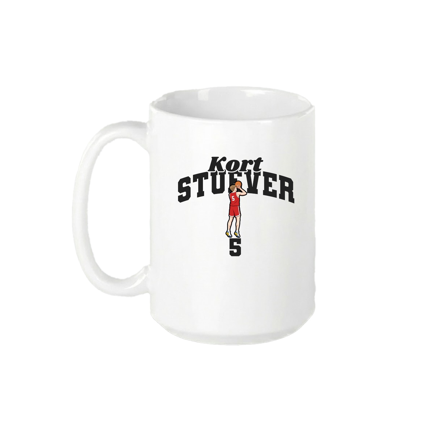 15oz Coffee Mug — Signature Arch in White