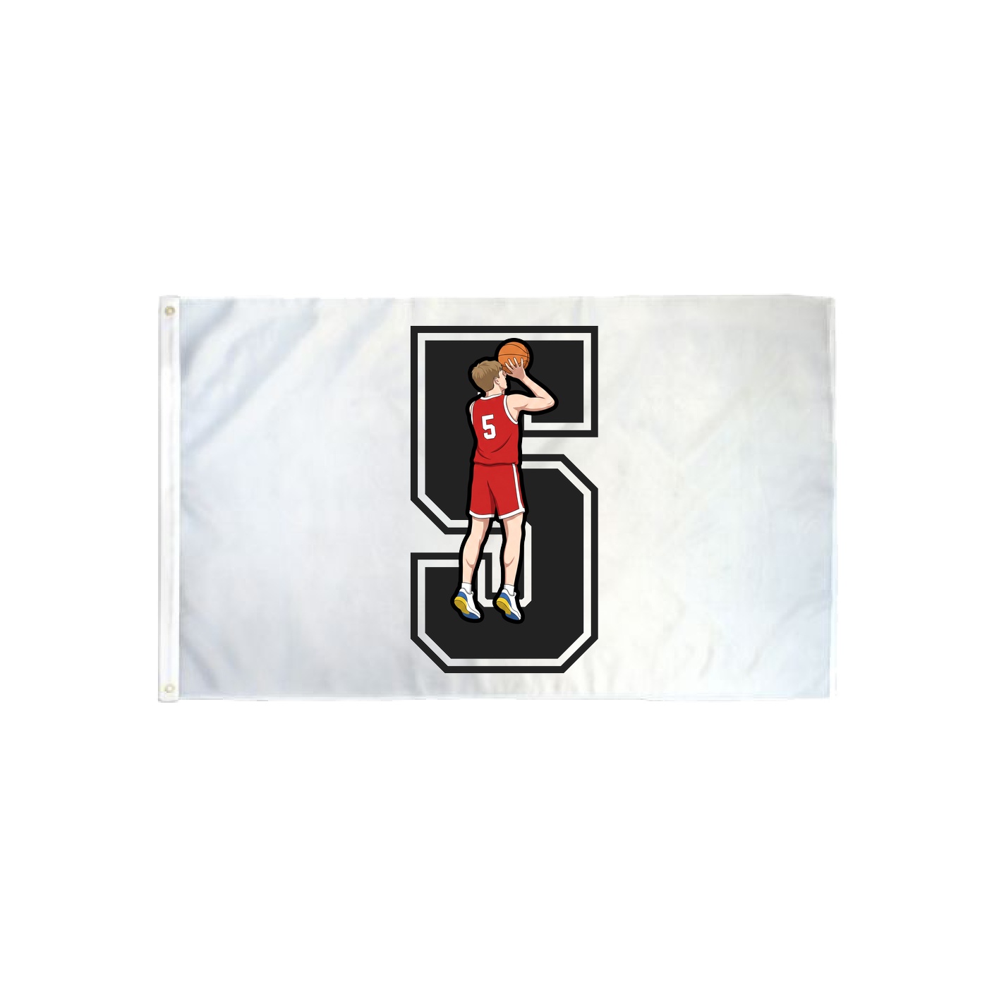 3x5 Flag — Number in Classic