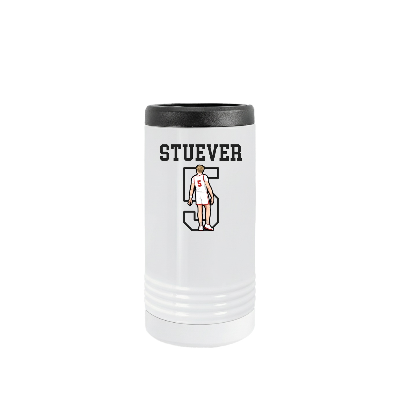 Slim Beverage Holder — Shirsey in White
