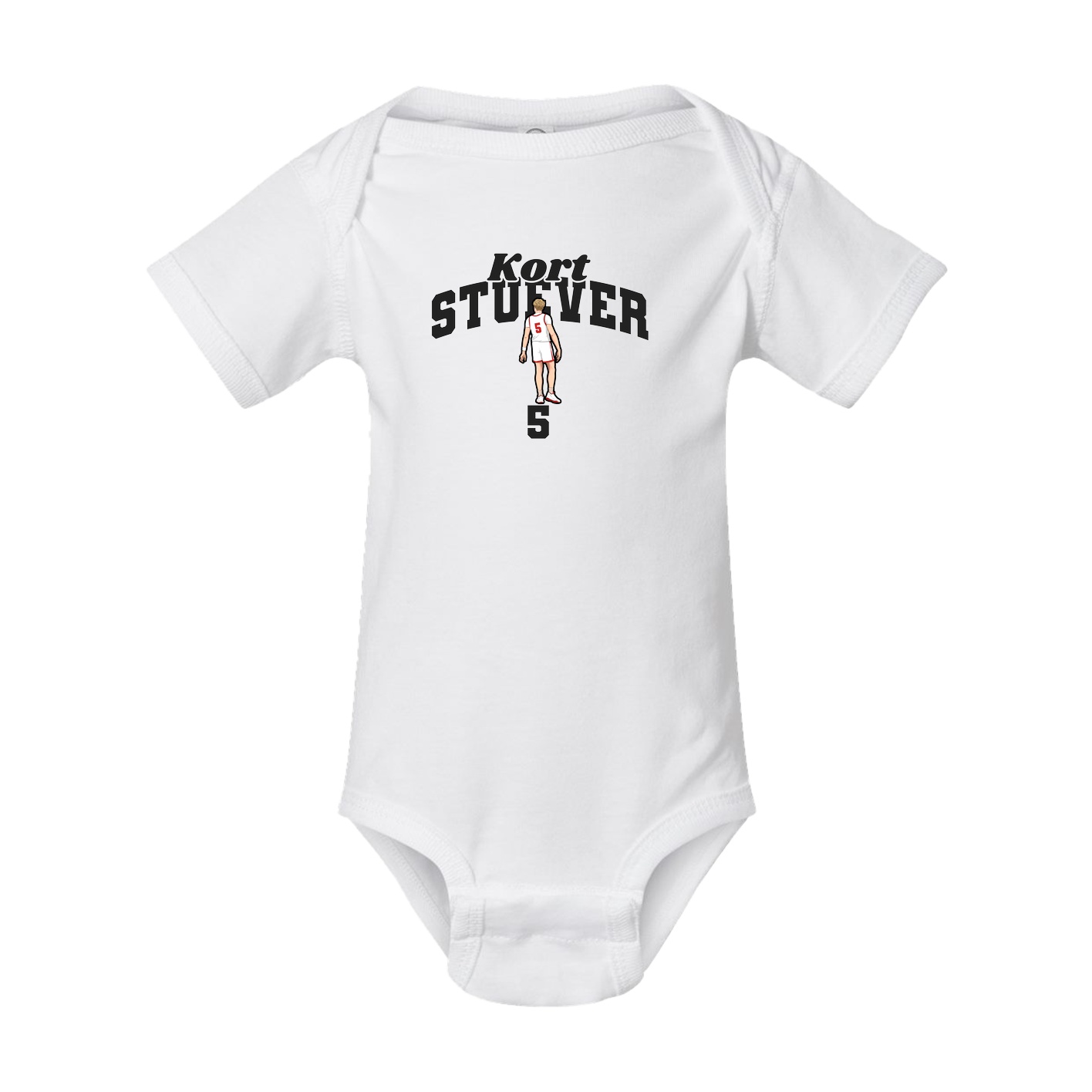 Baby Onesie — Signature Arch in White