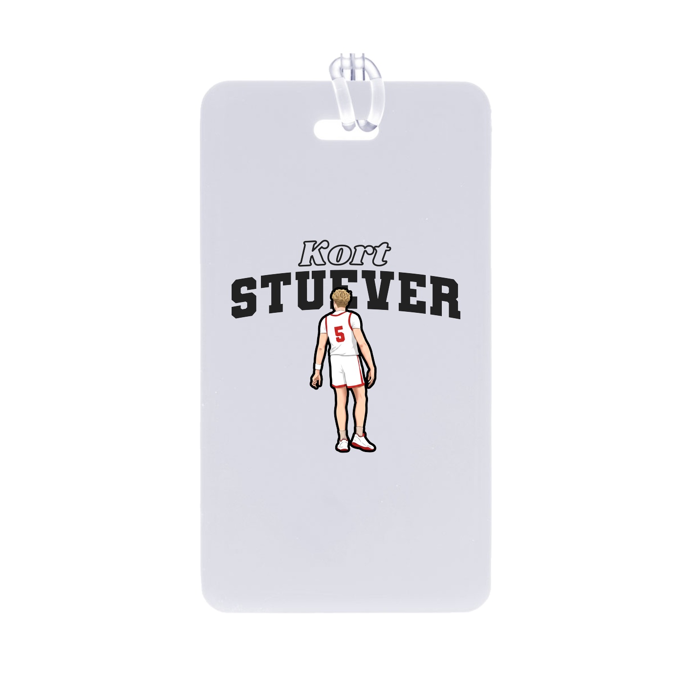 Bag Tag — Name Arch in Classic