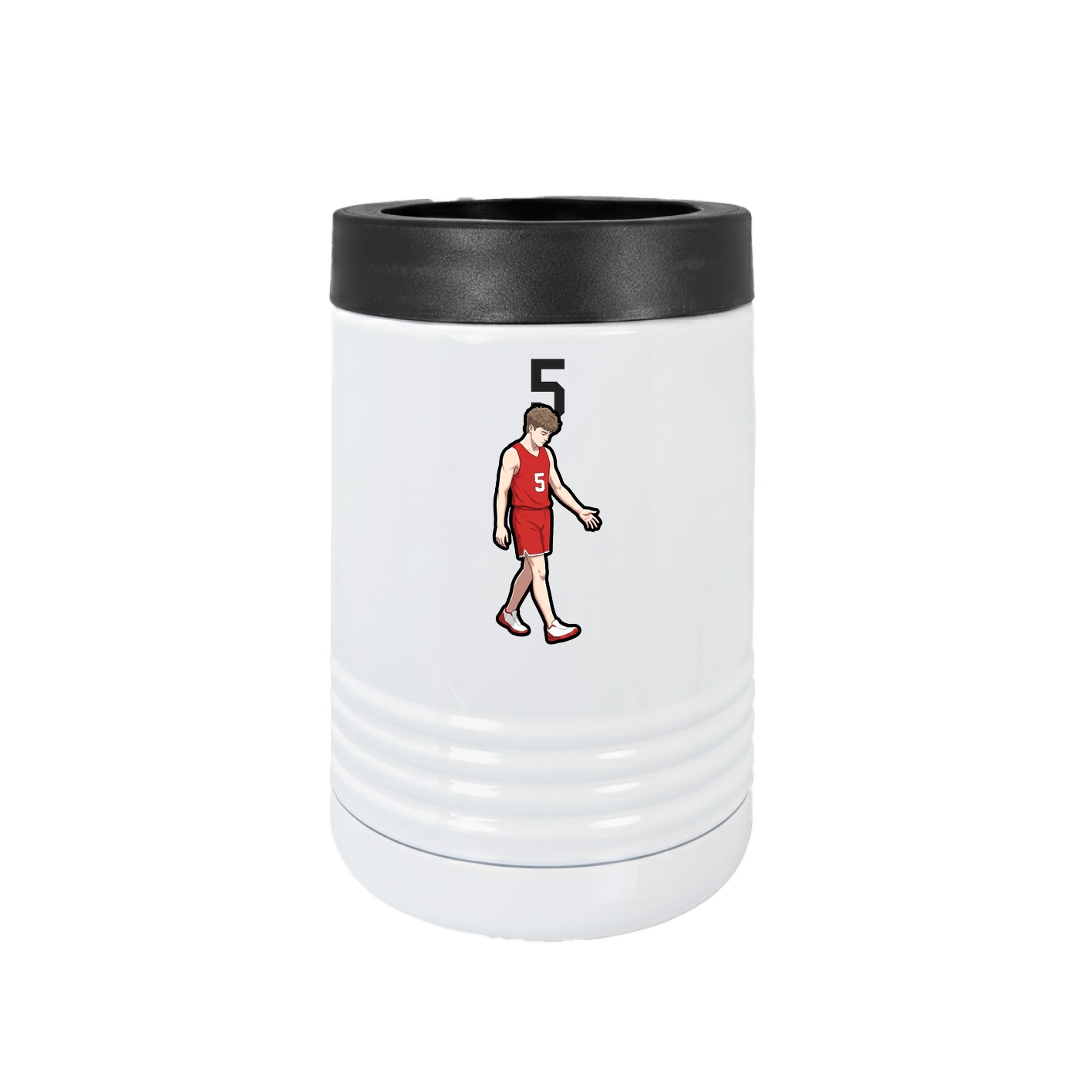 Beverage Holder — Number Top in White