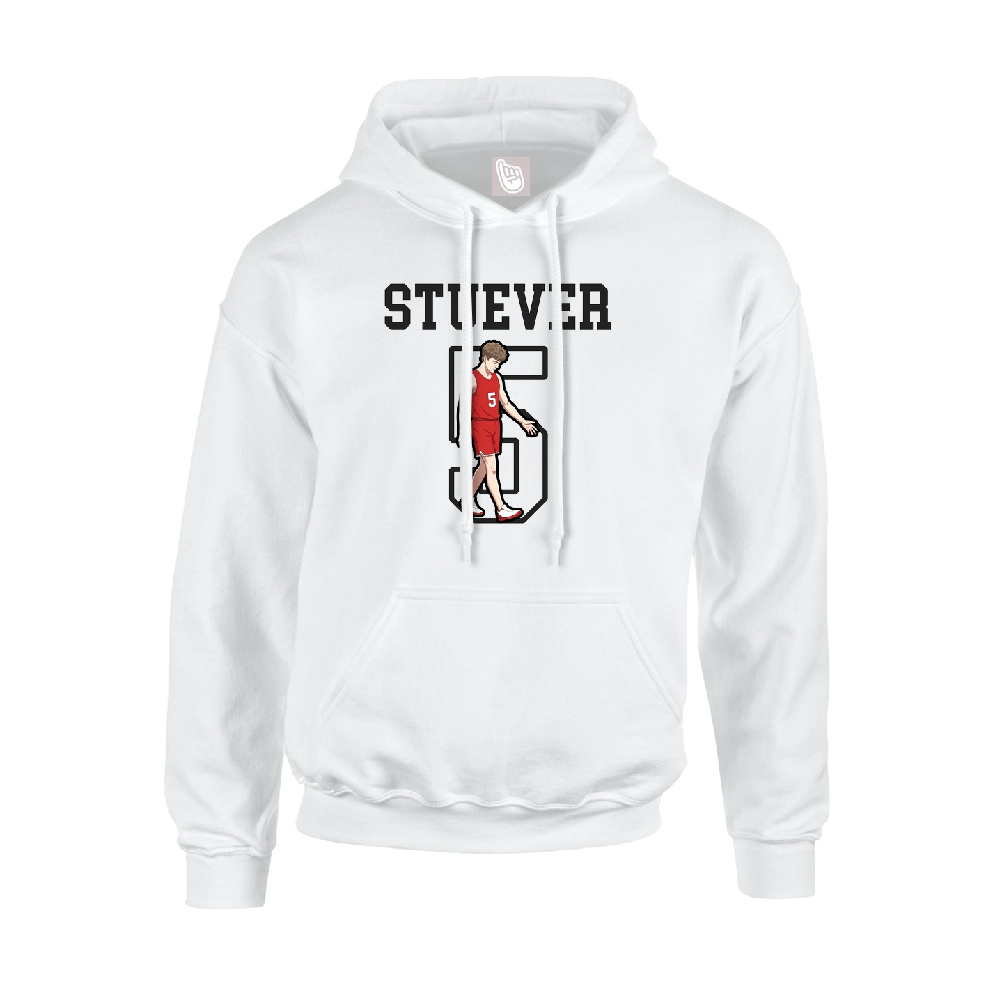 Youth Hoodie — Shirsey in White