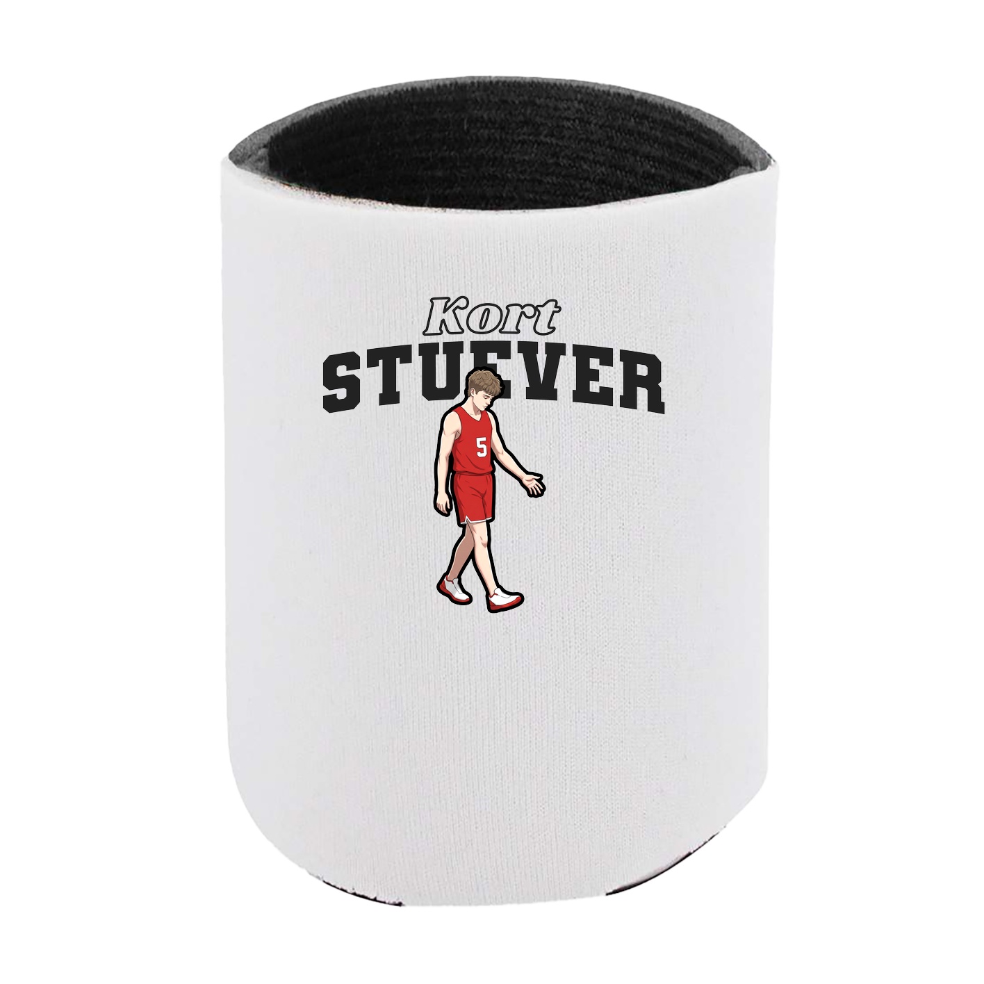 Can Holder — Name Arch in White