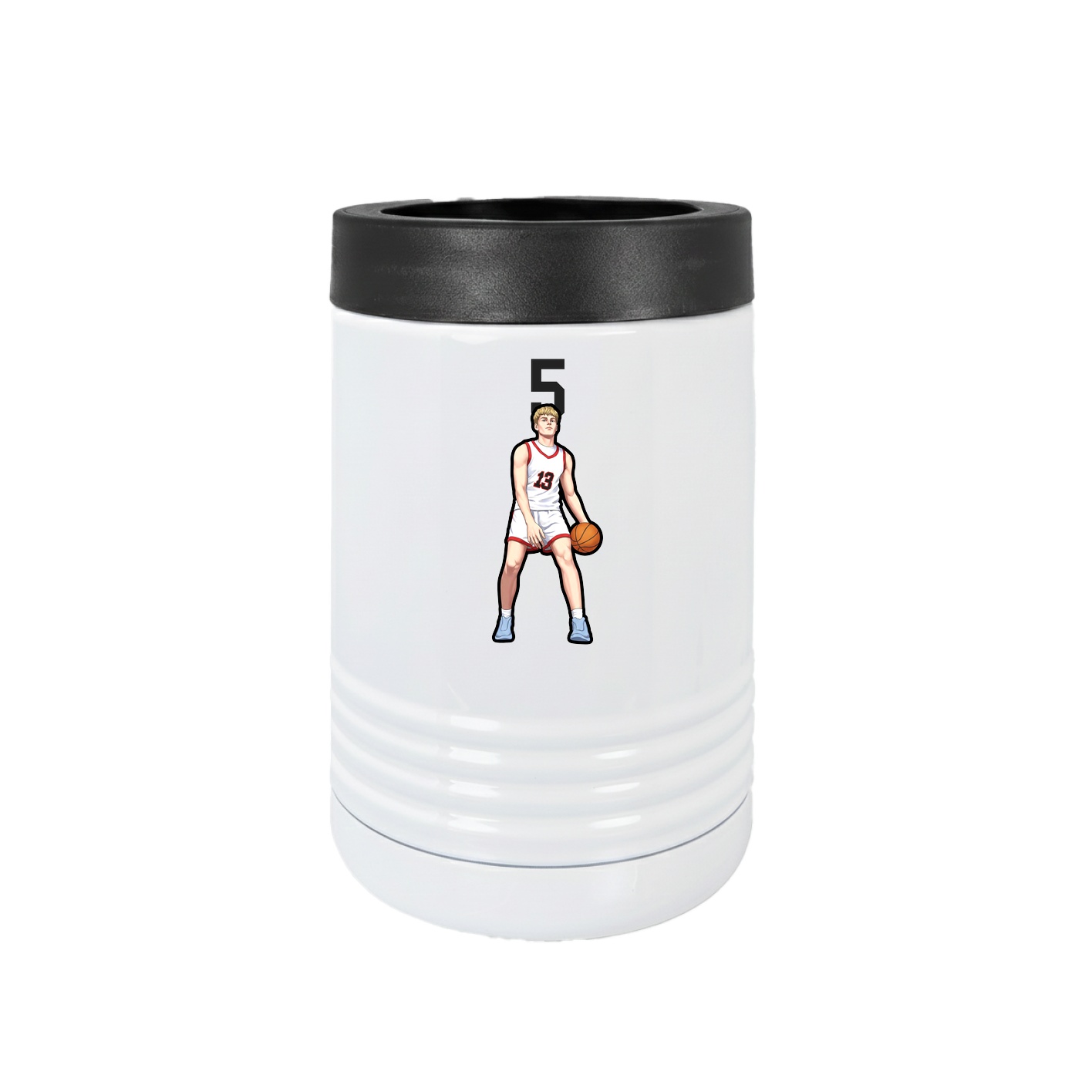 Beverage Holder — Number Top in White