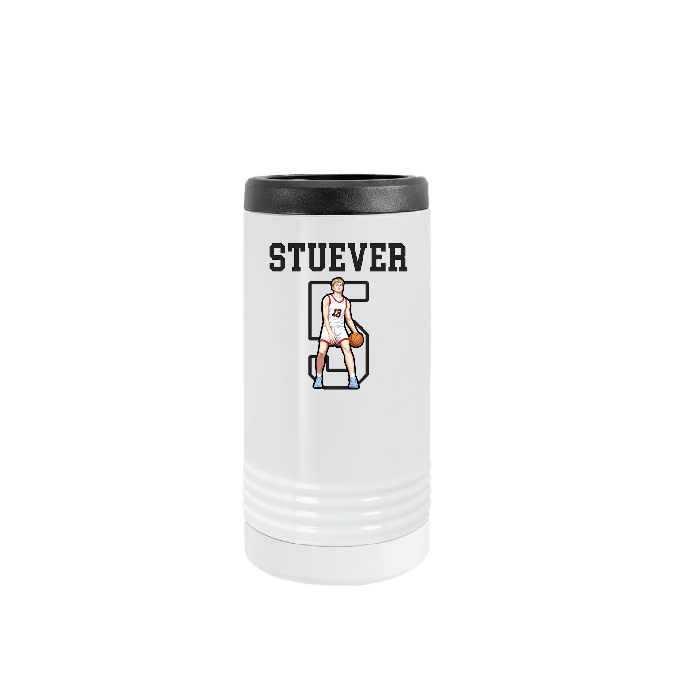 Slim Beverage Holder — Shirsey in White