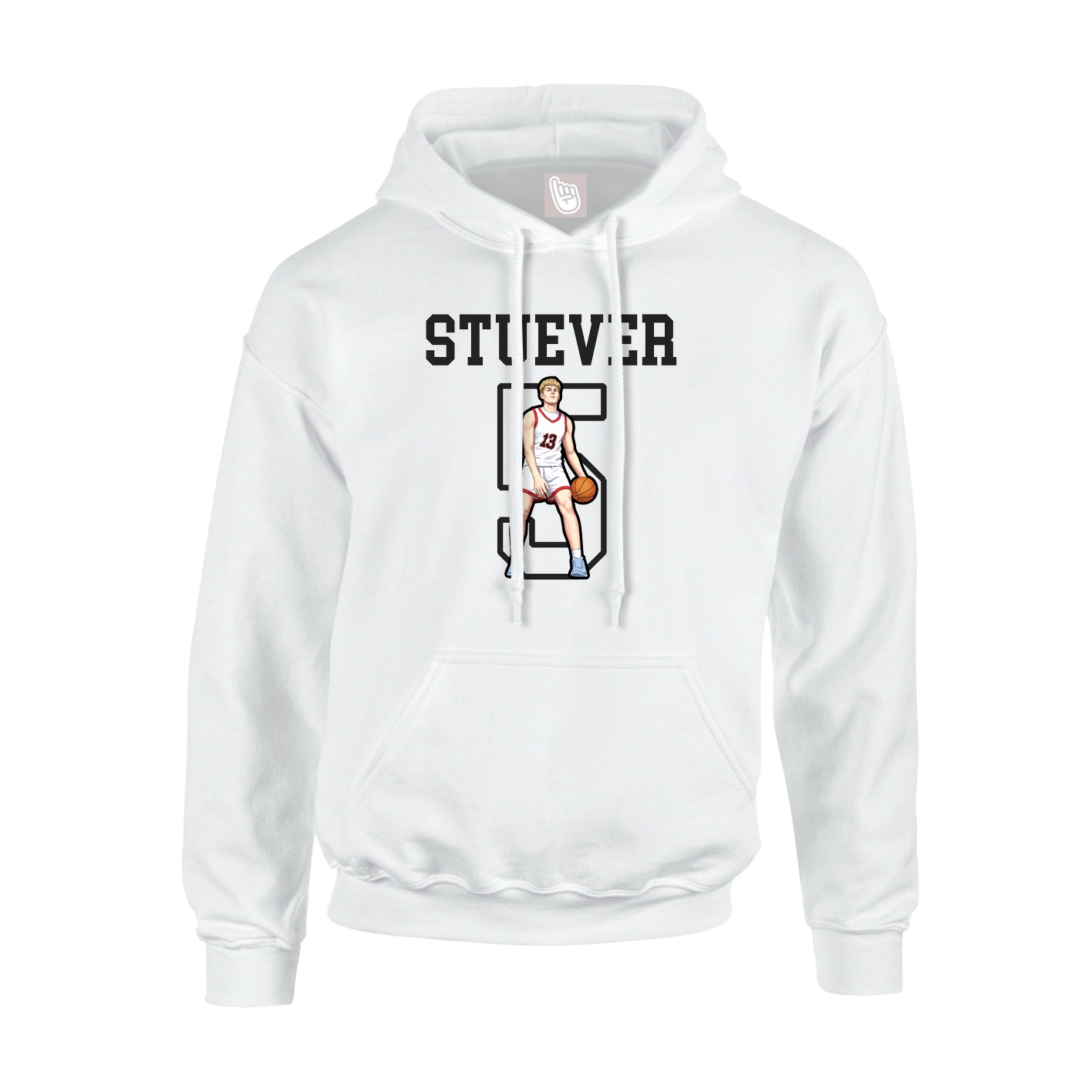 Youth Hoodie — Shirsey in White