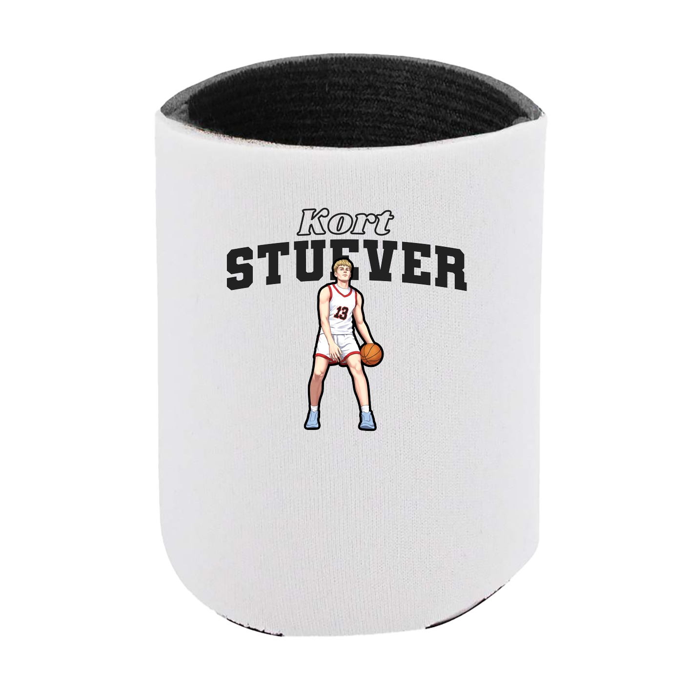 Can Holder — Name Arch in White