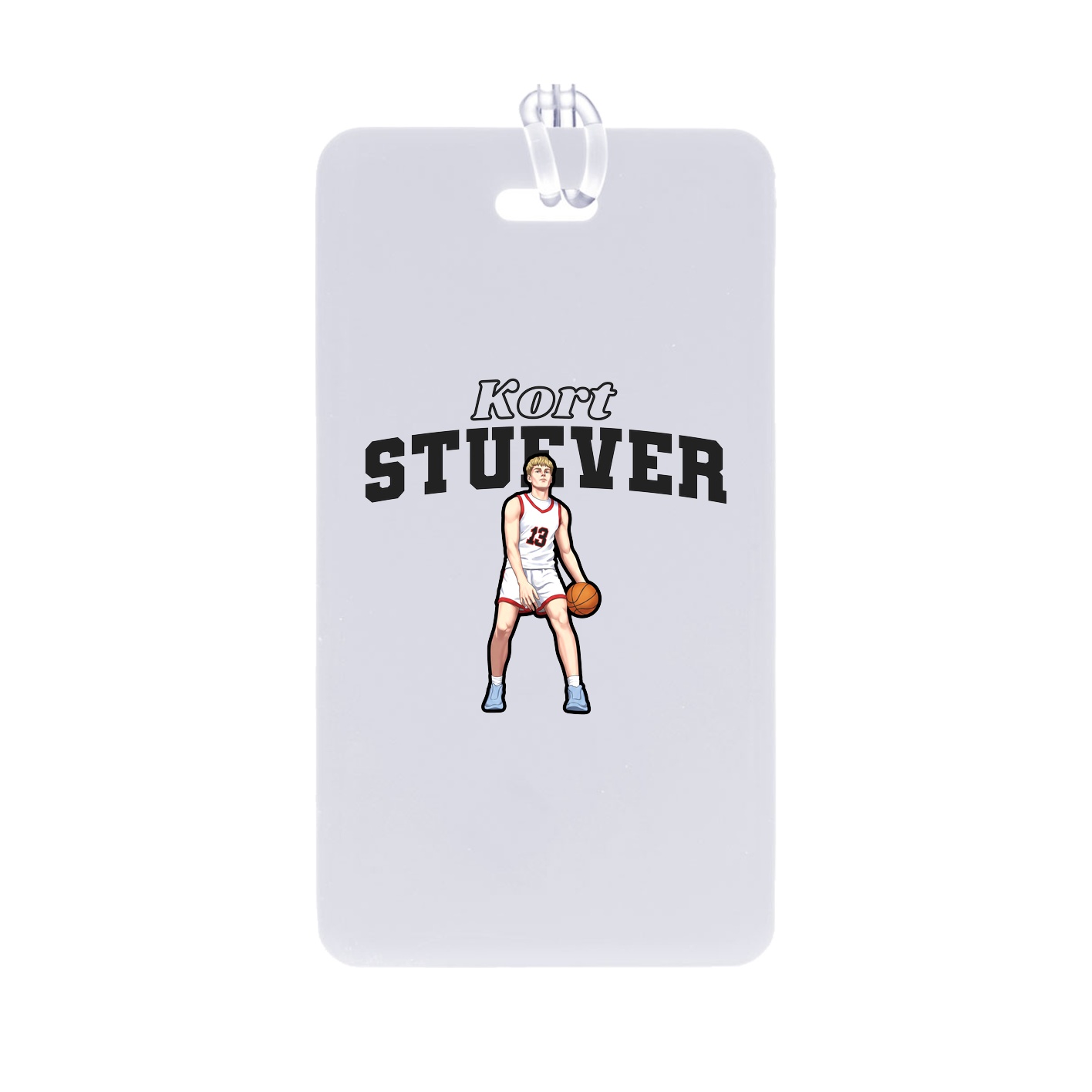 Bag Tag — Name Arch in Classic