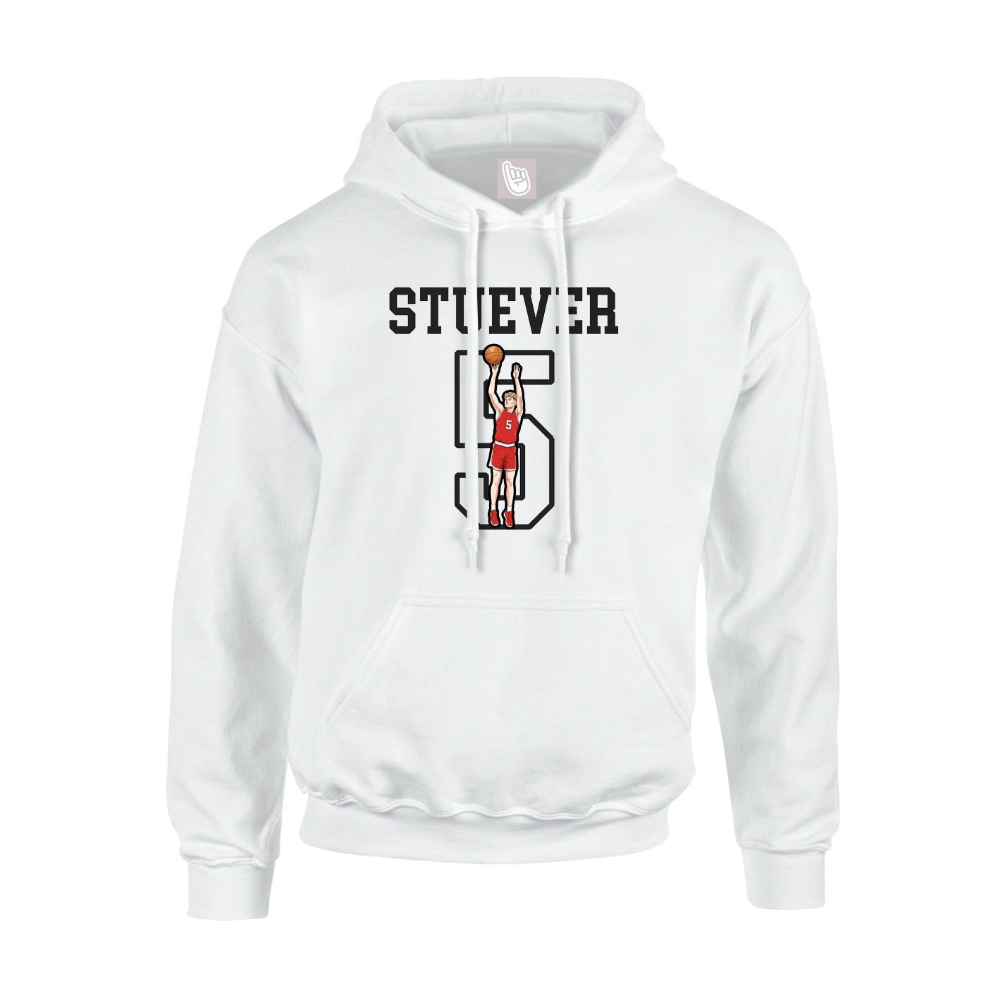 Youth Hoodie — Shirsey in White